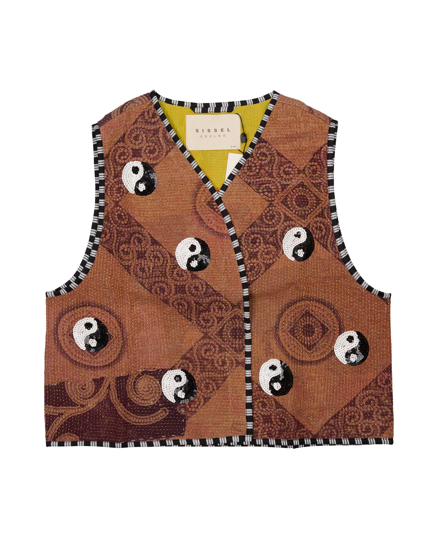 Gro Sequins Vest - Yin & Yang No. 140