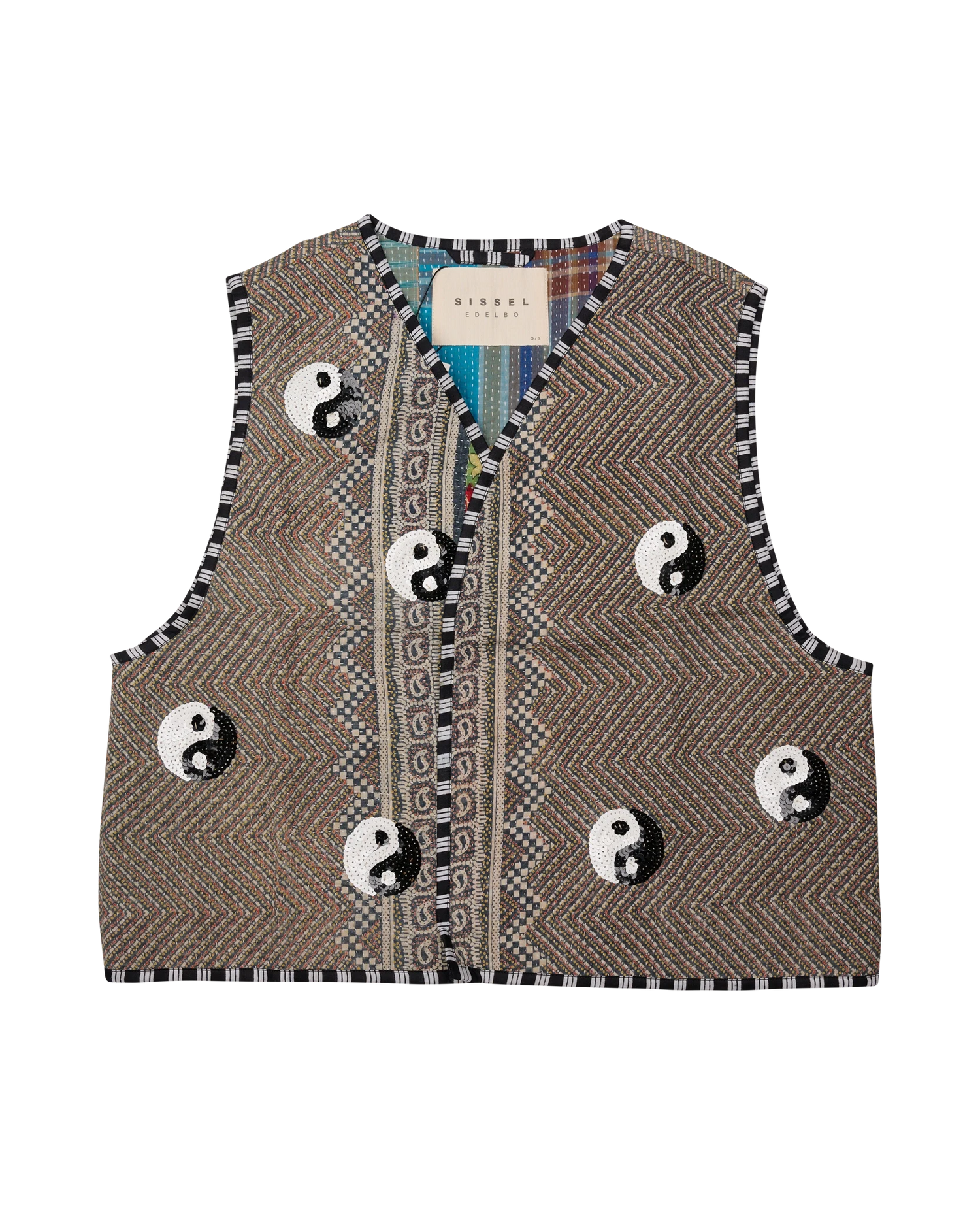 Gro Sequins Vest - Yin & Yang No. 17