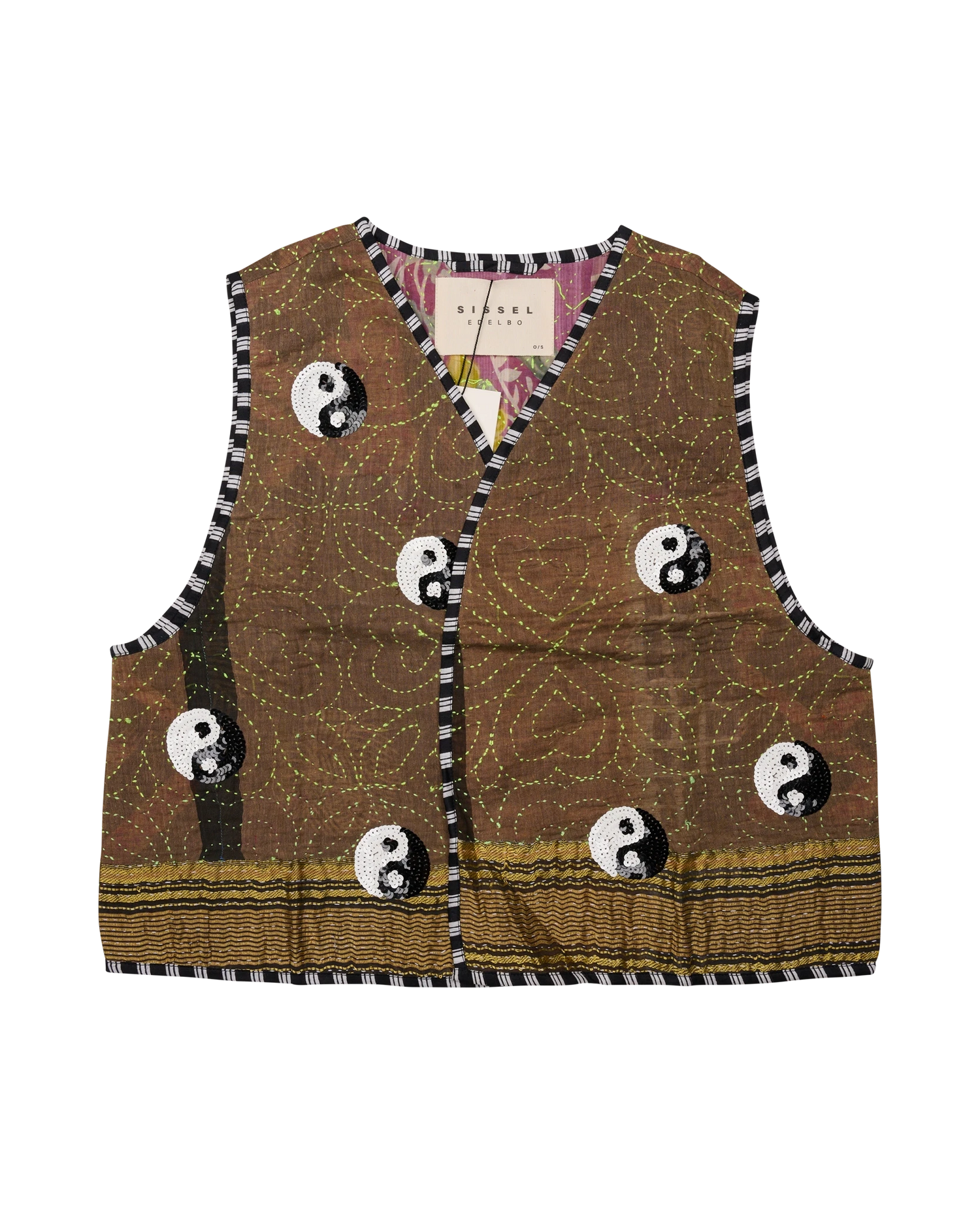 Gro Sequins Vest - Yin & Yang No. 30