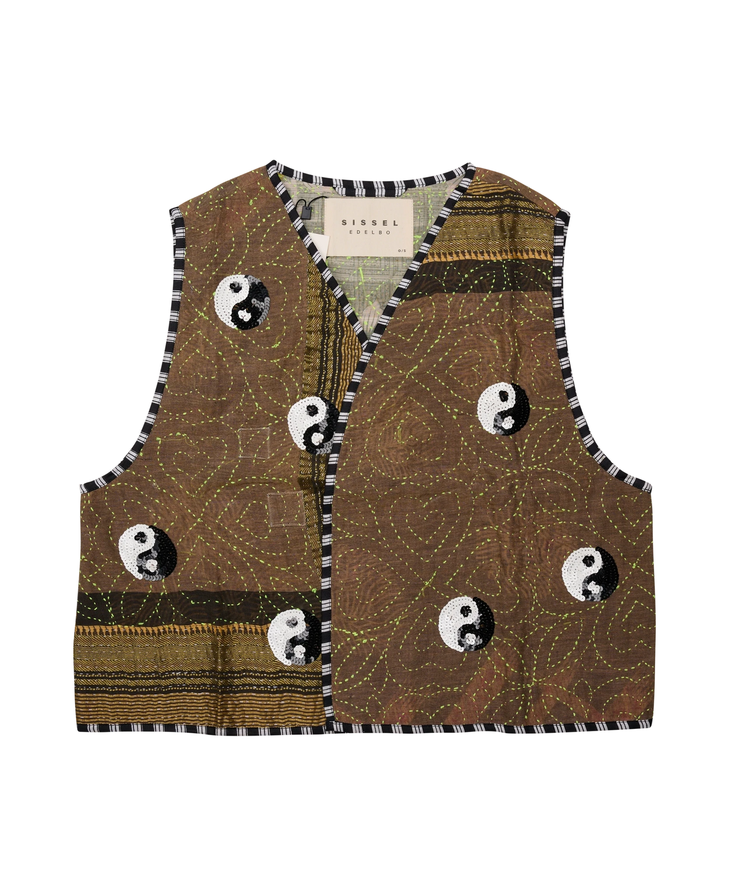 Gro Sequins Vest - Yin & Yang No. 4