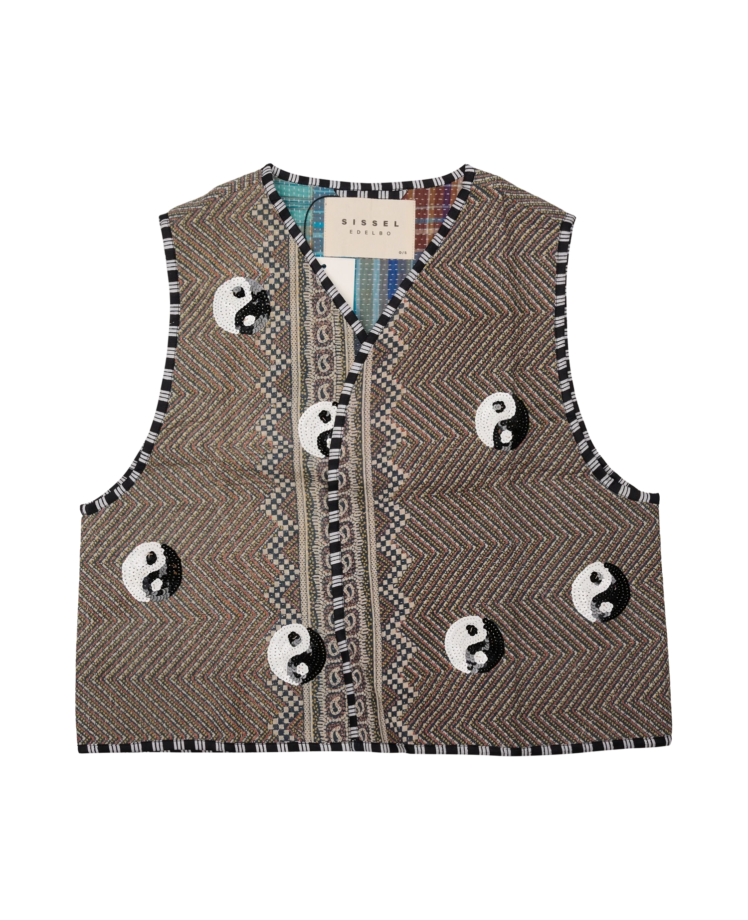 Gro Sequins Vest - Yin & Yang No. 40