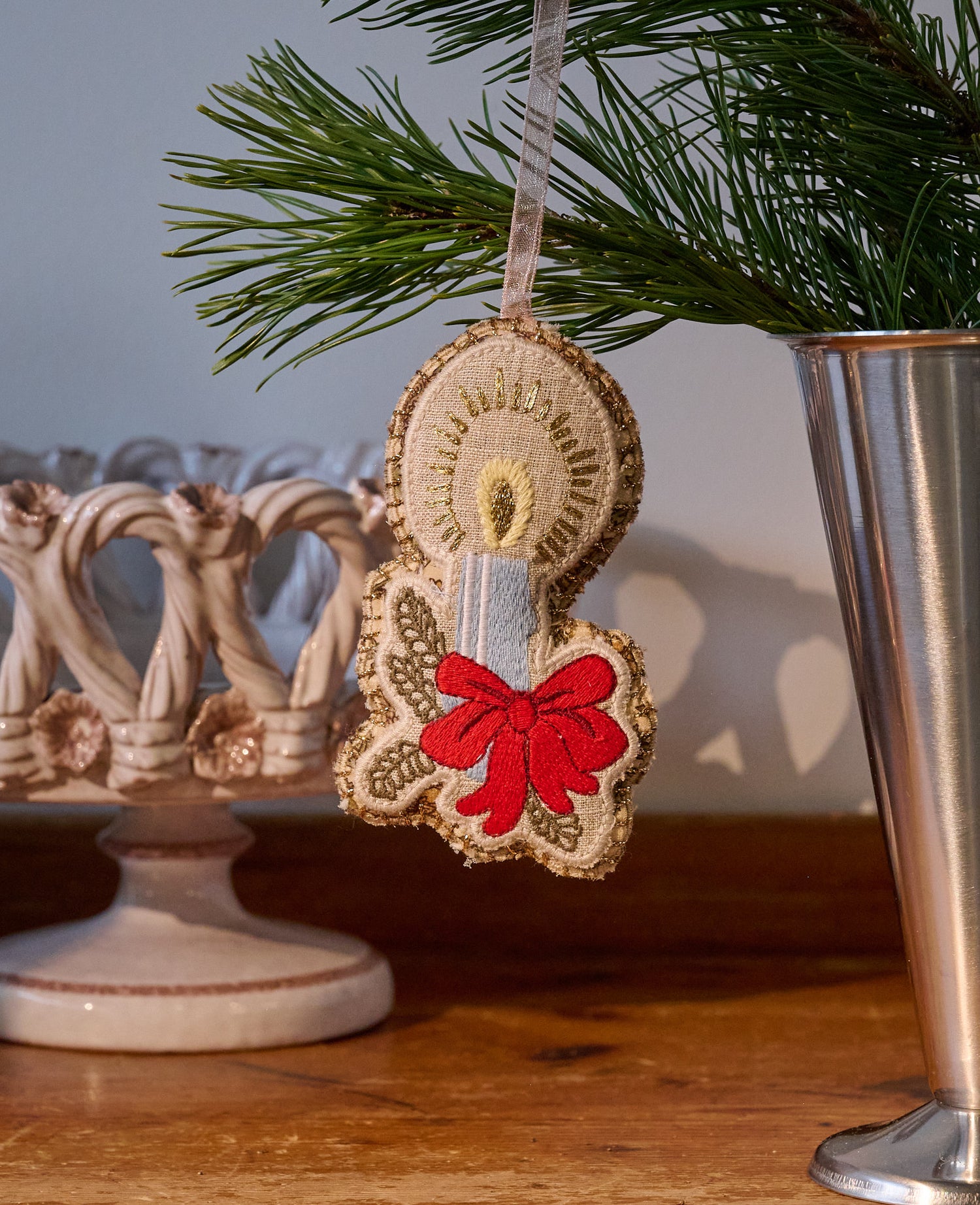 Candle SILK Ornament - No. 10