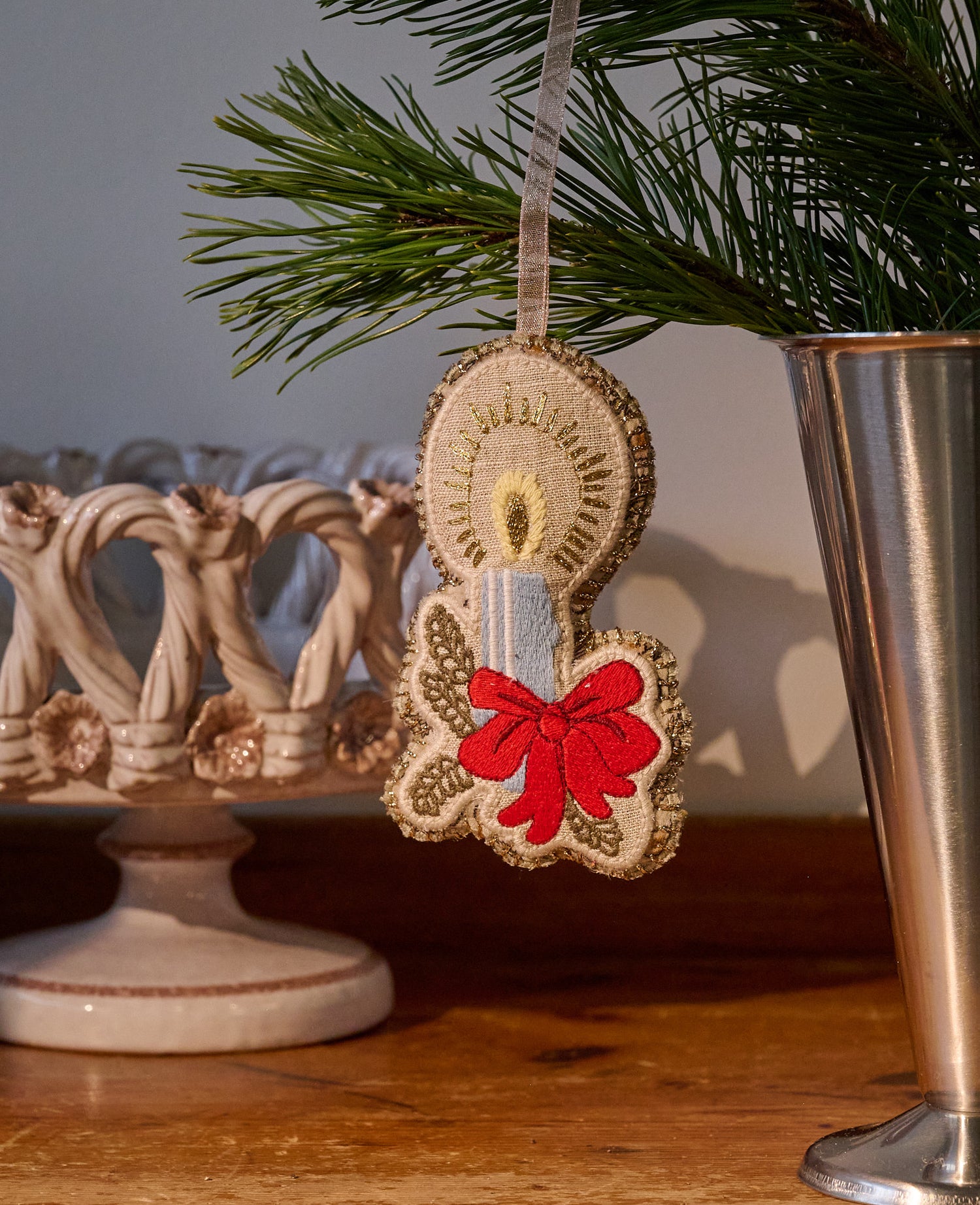 Candle SILK Ornament - No. 3