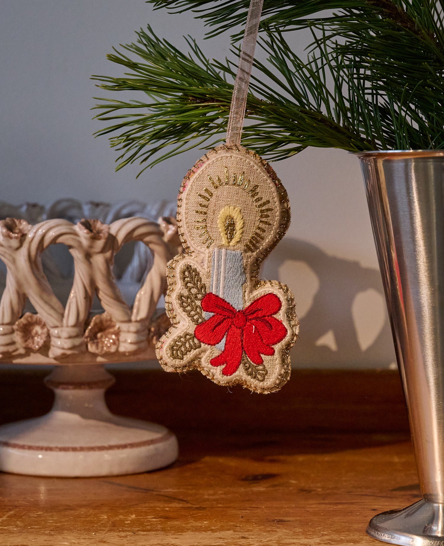 Candle SILK Ornament - No. 4