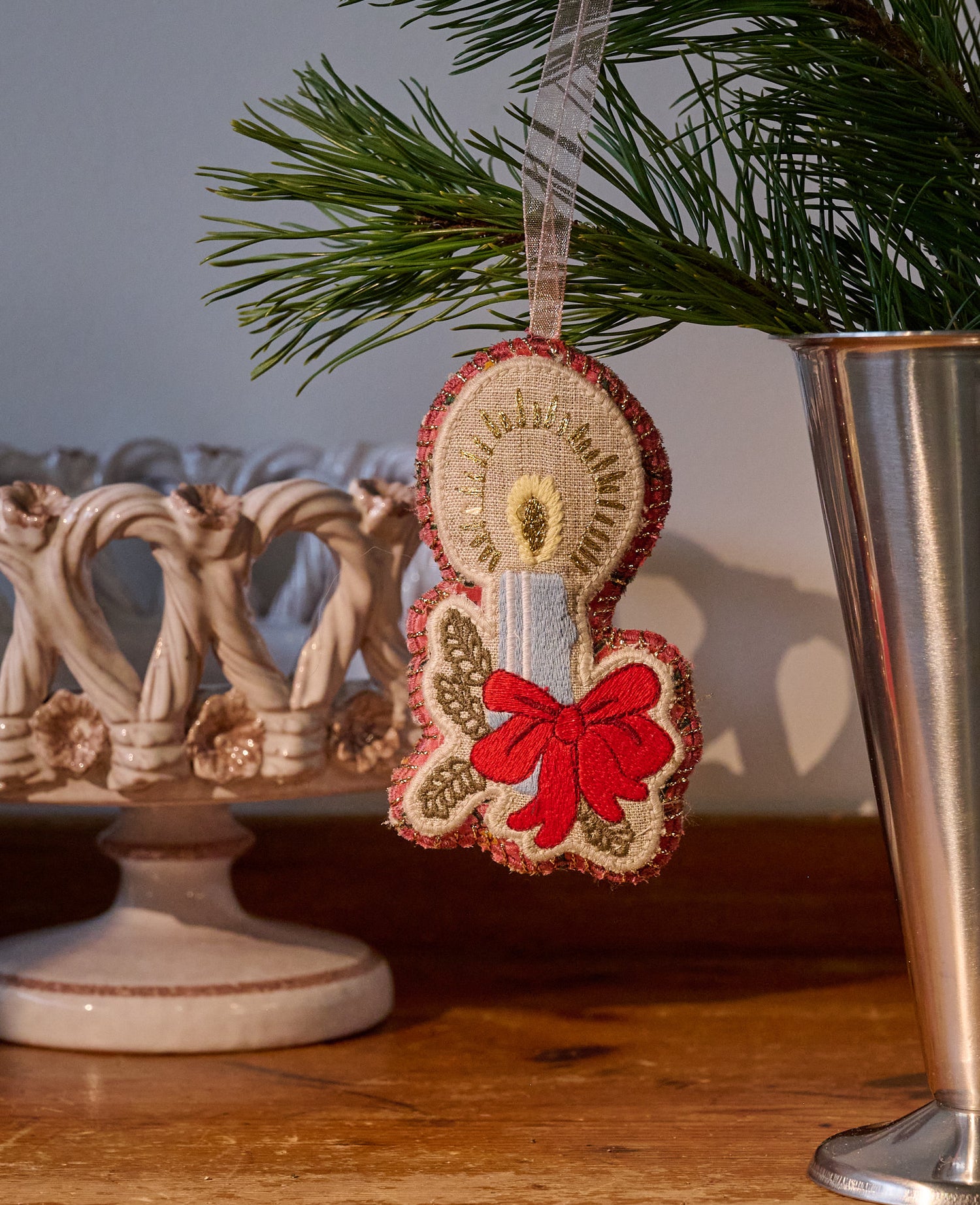 Candle SILK Ornament - No. 5