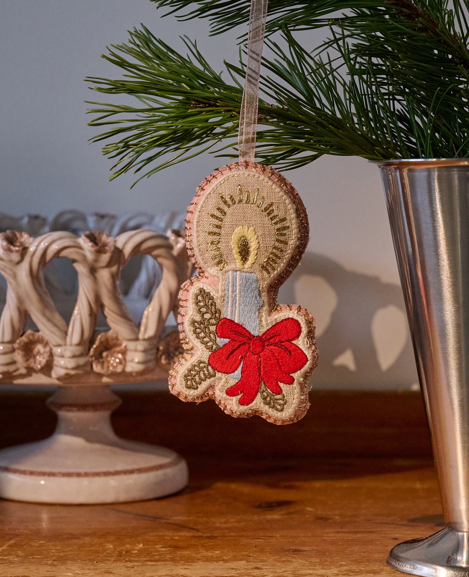 Candle SILK Ornament - No. 7