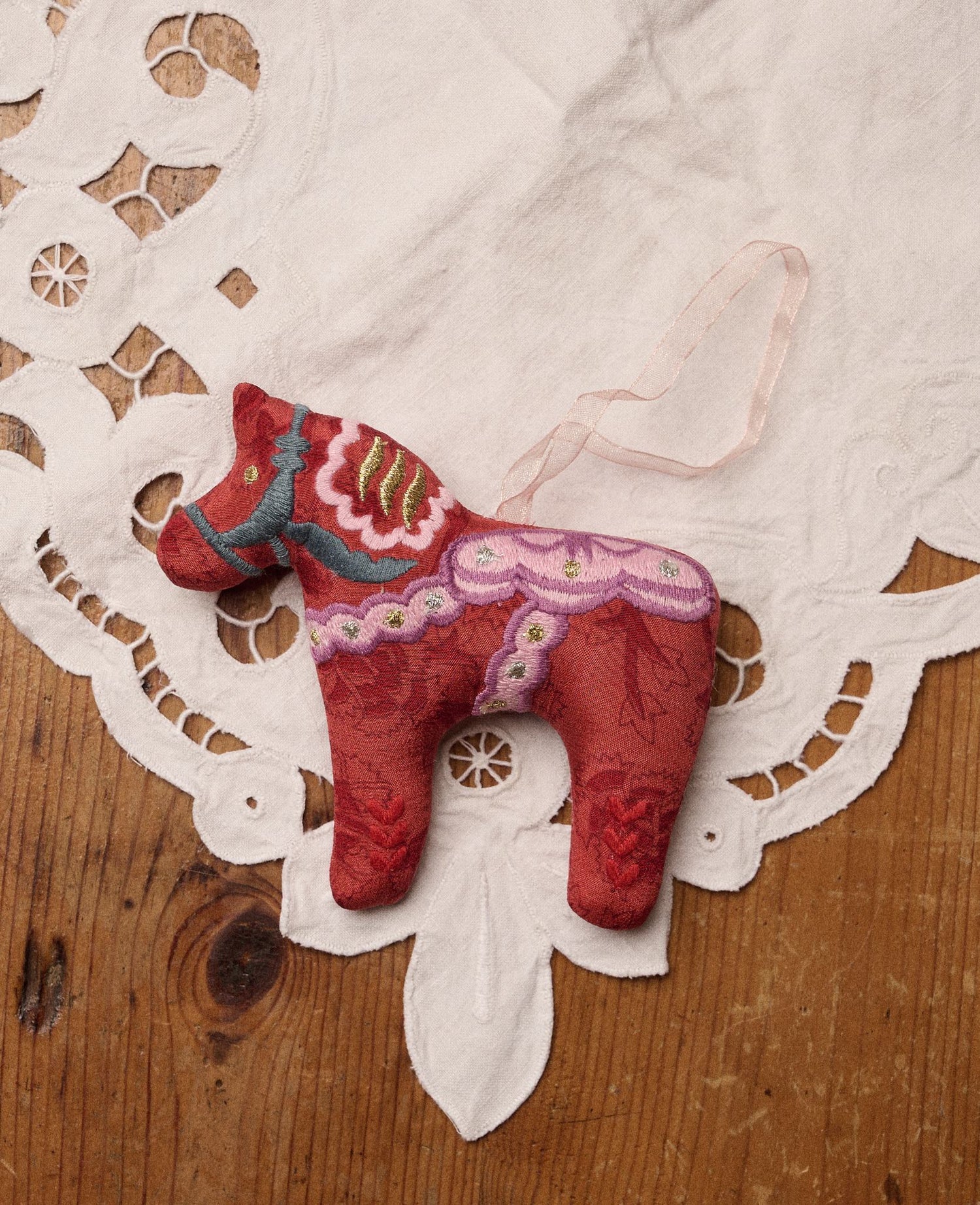 Horse SILK Ornament - No. 1