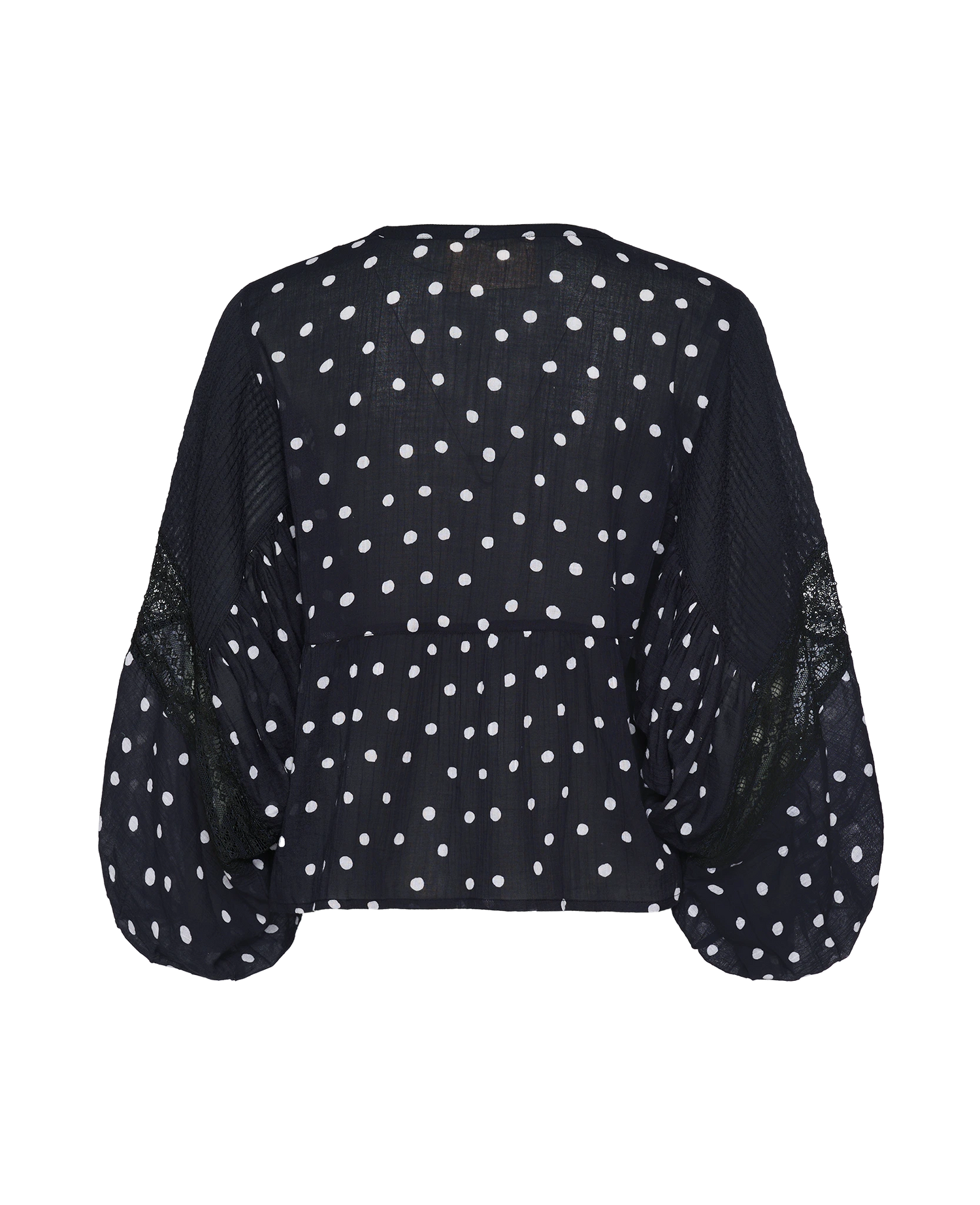 Bibi Top - Black Dots