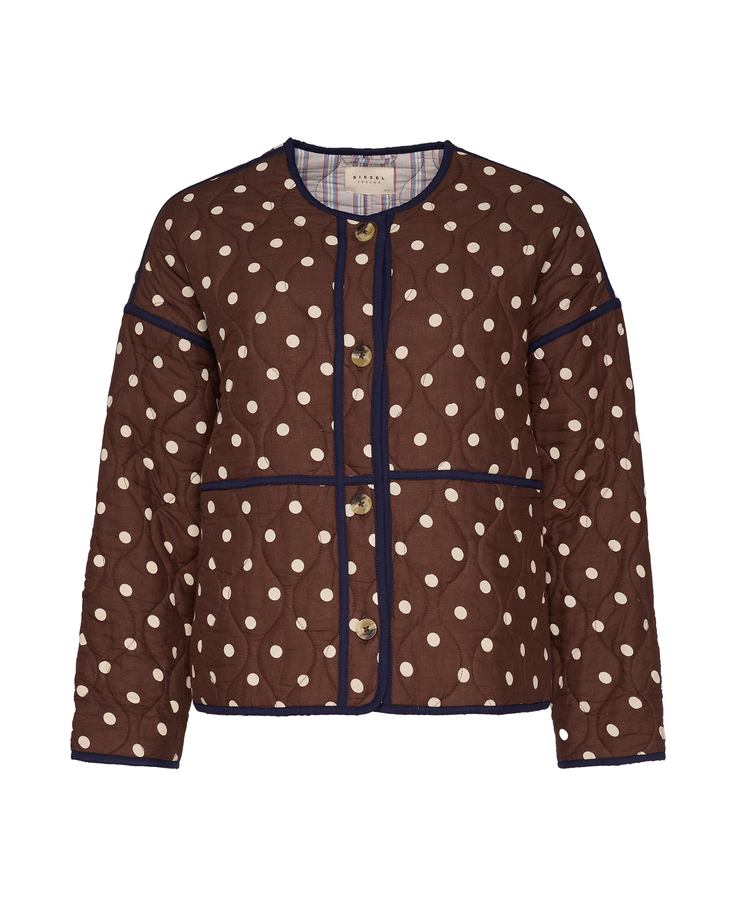 Dottie Jacket - Dot Brown