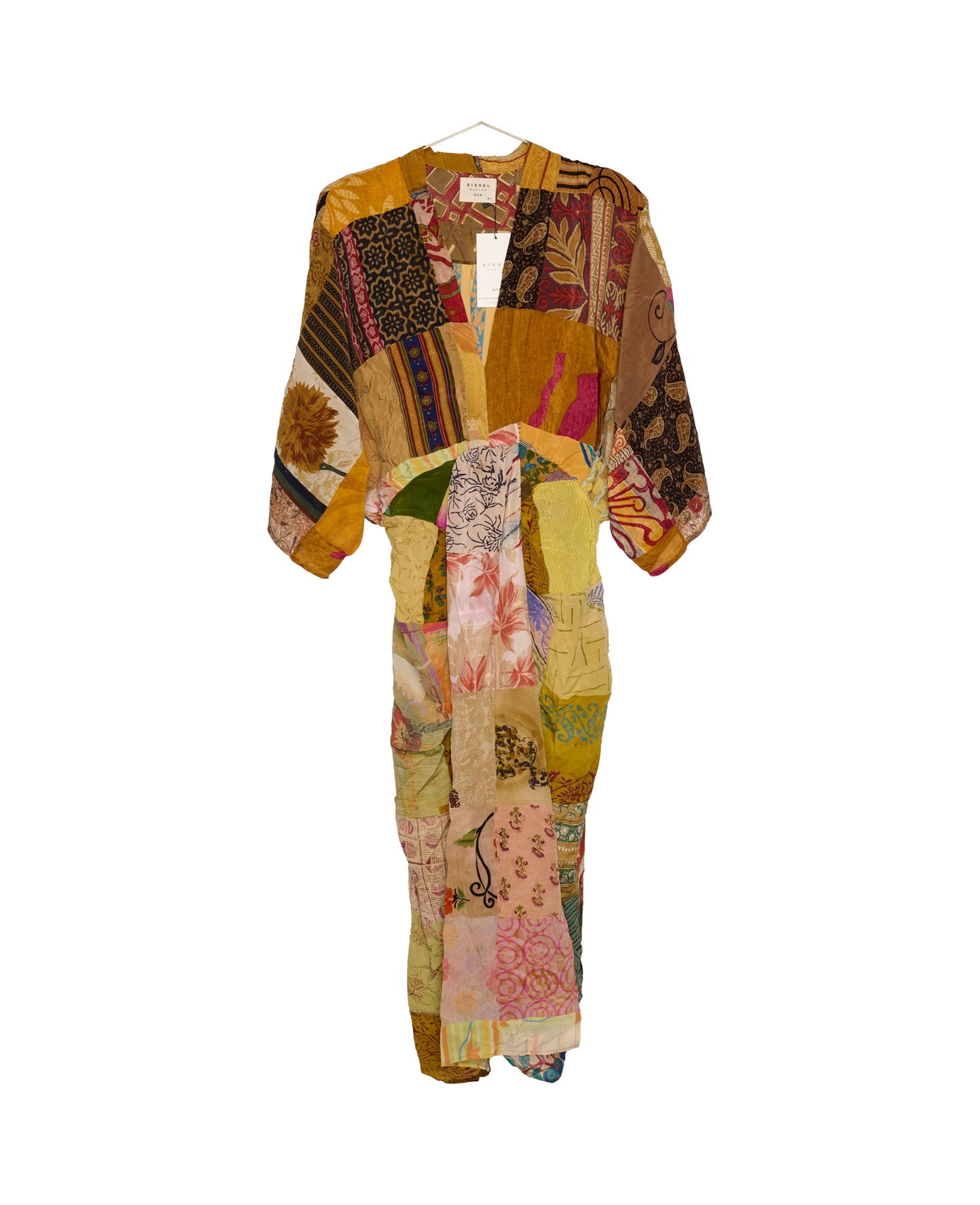 Juno SILK Patchwork Dress - No. 1