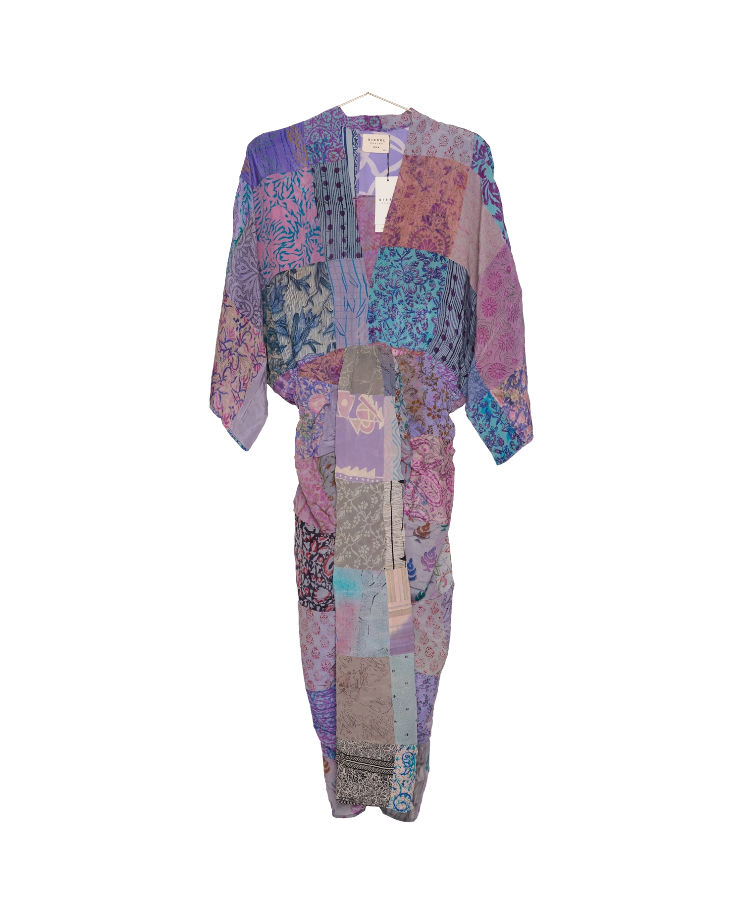 Juno SILK Patchwork Dress - No. 10