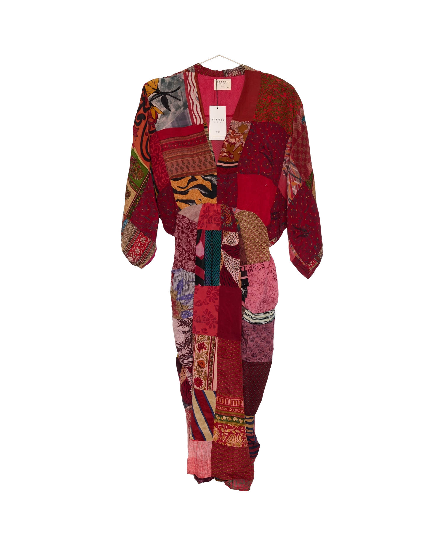Juno SILK Patchwork Dress - No. 100