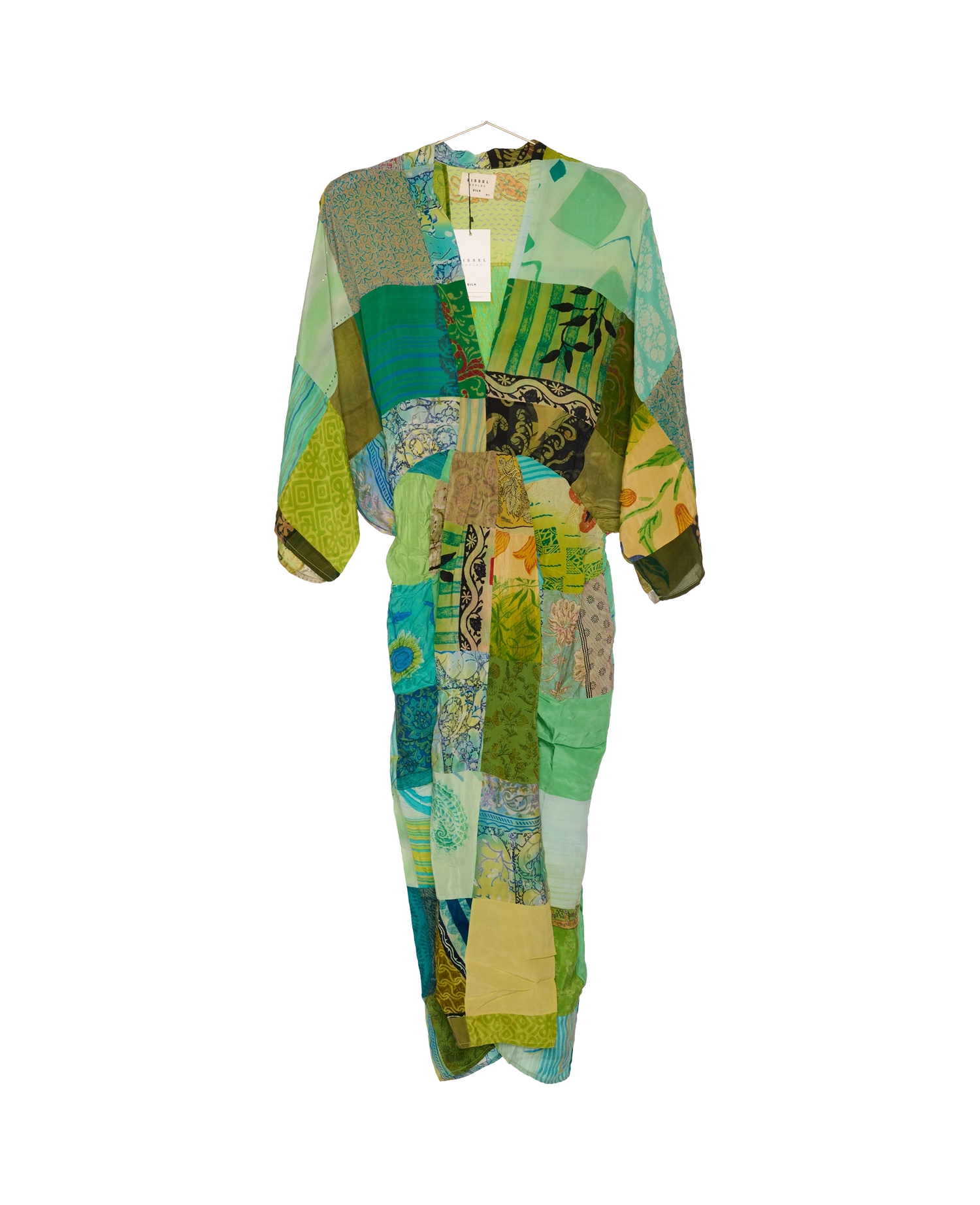 Juno SILK Patchwork Dress - No. 101