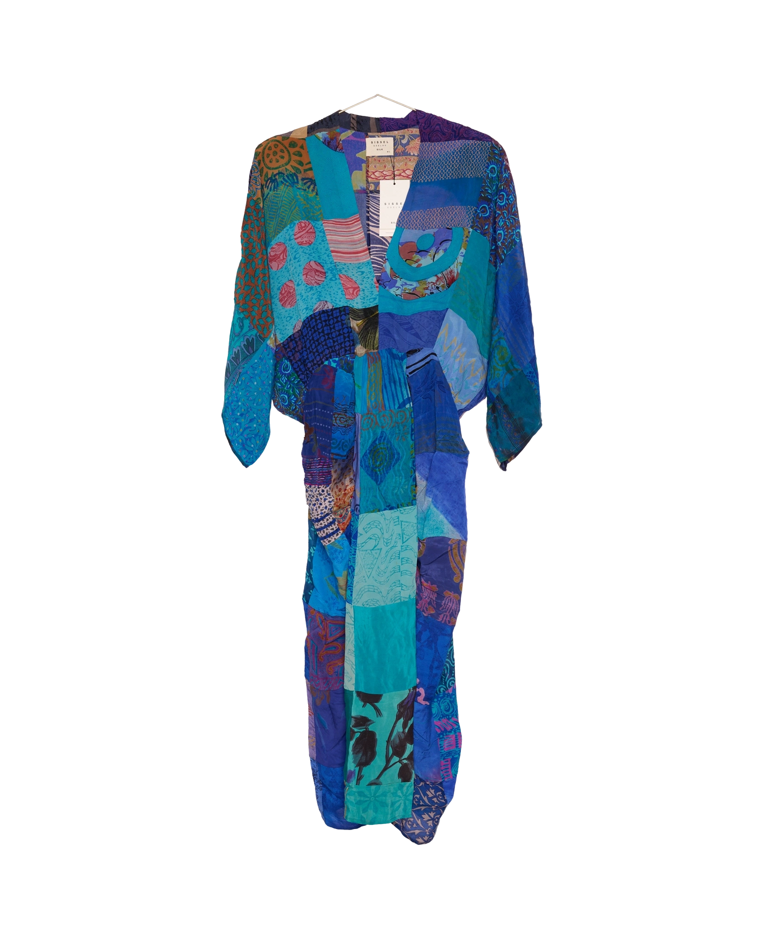 Juno SILK Patchwork Dress - No. 102