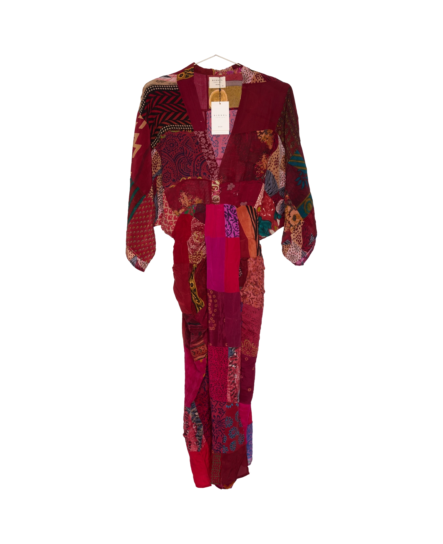 Juno SILK Patchwork Dress - No. 103