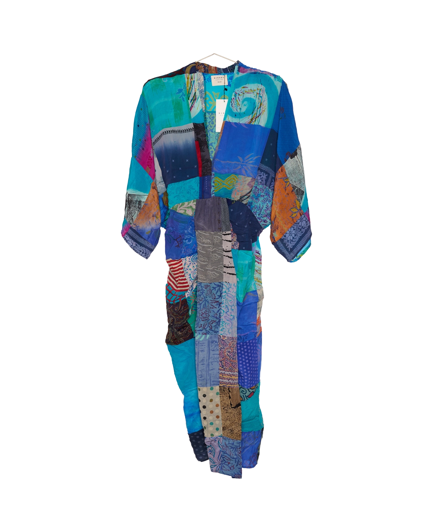 Juno SILK Patchwork Dress - No. 105