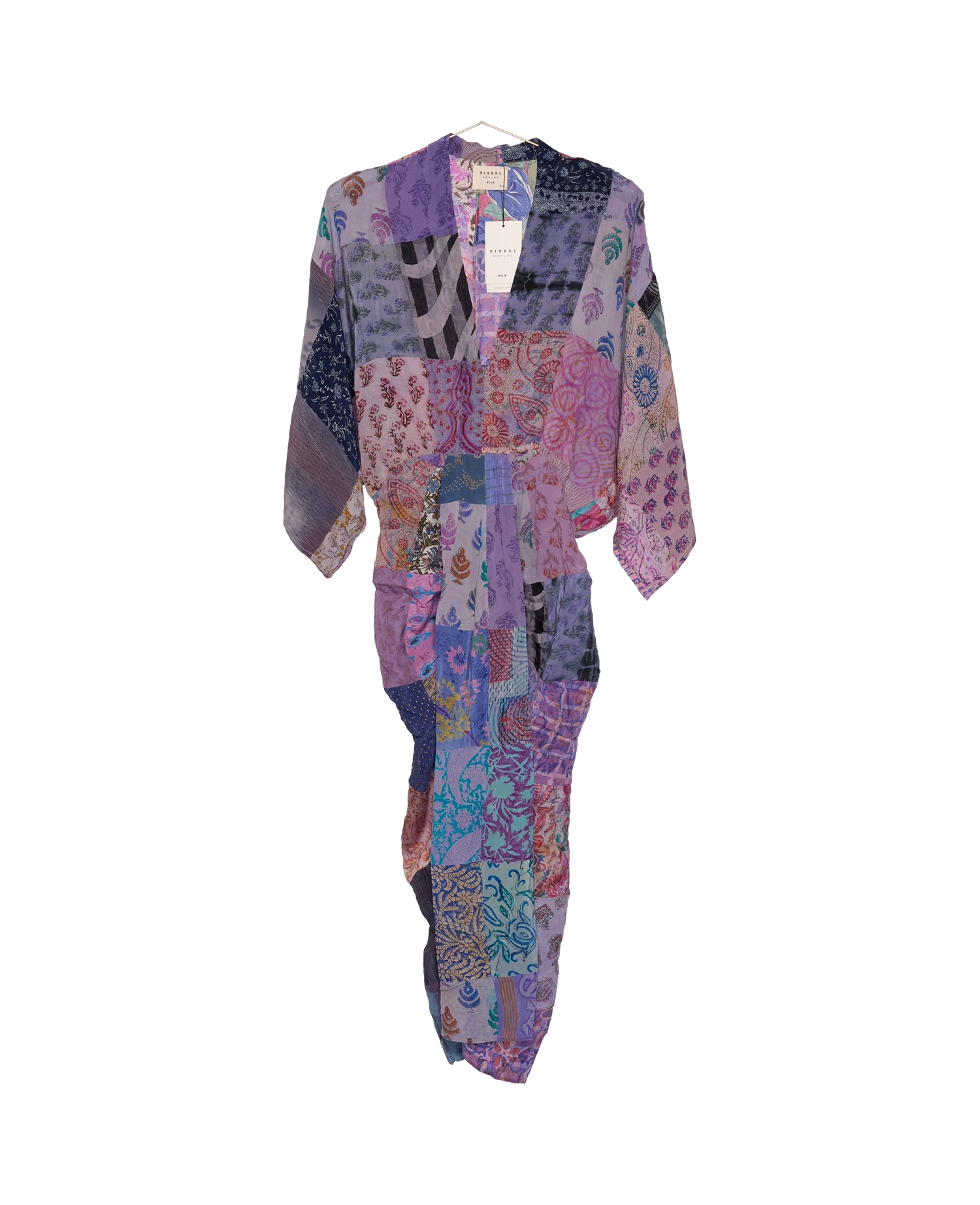Juno SILK Patchwork Dress - No. 106