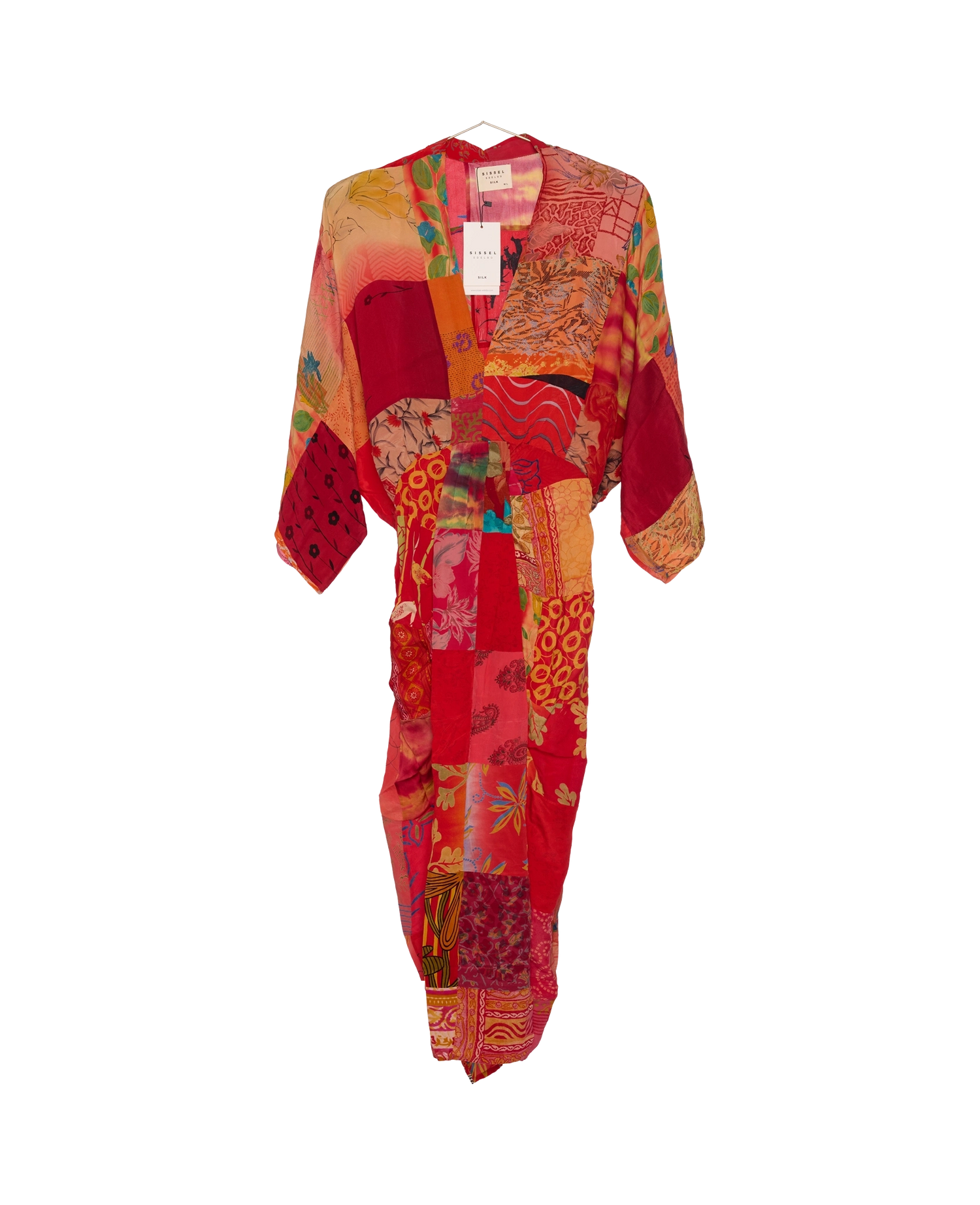 Juno SILK Patchwork Dress - No. 107
