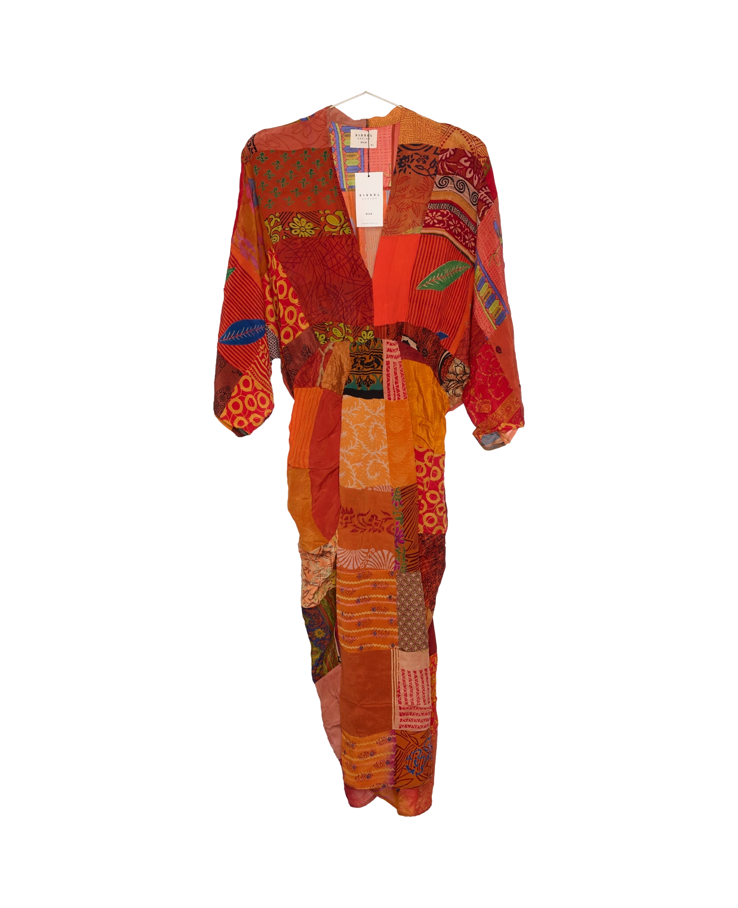 Juno SILK Patchwork Dress - No. 108