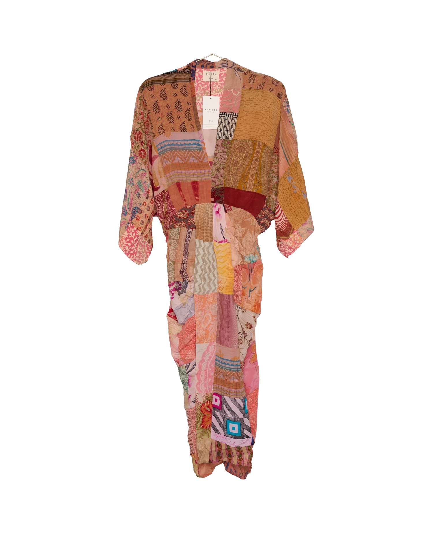 Juno SILK Patchwork Dress - No. 11