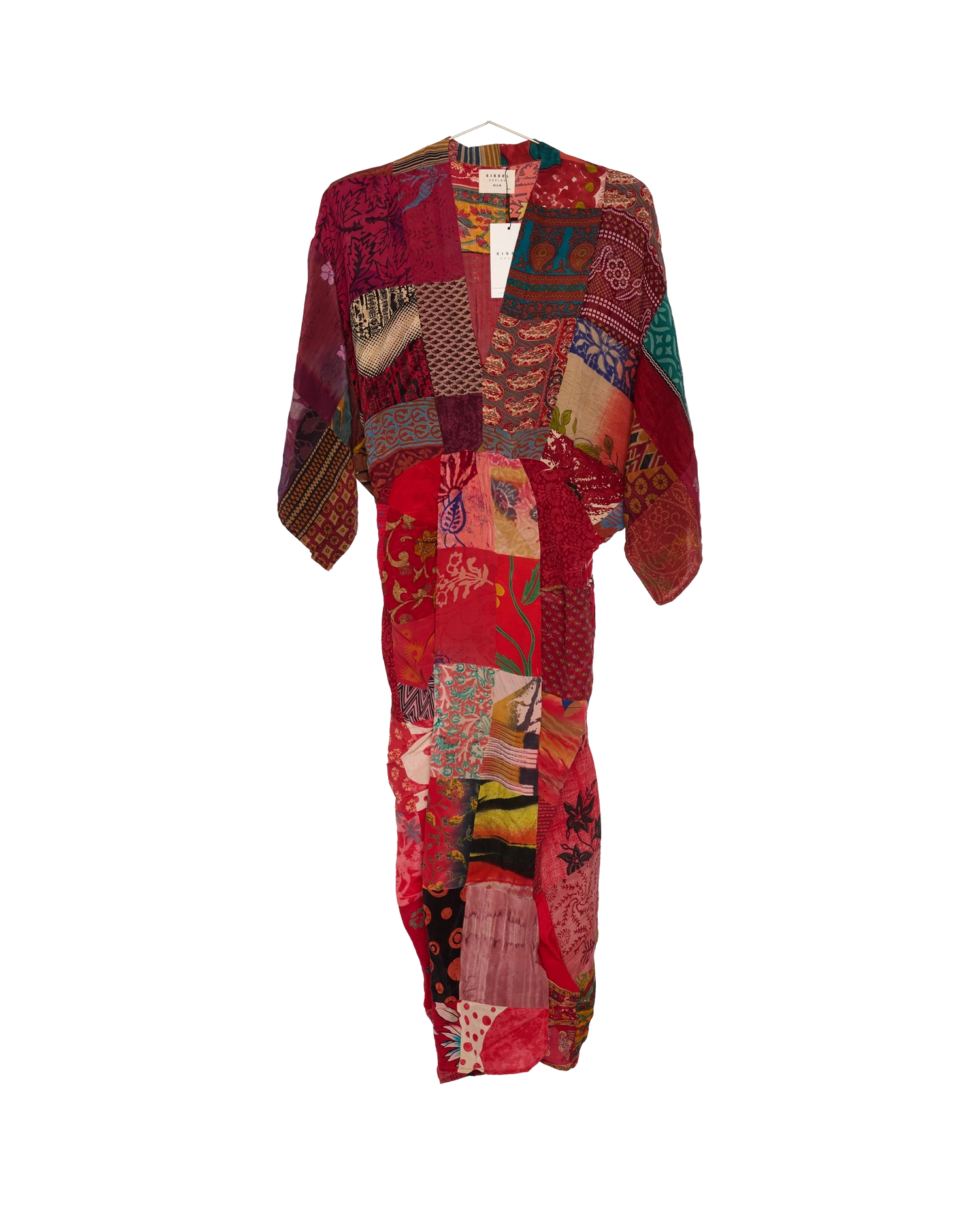 Juno SILK Patchwork Dress - No. 113