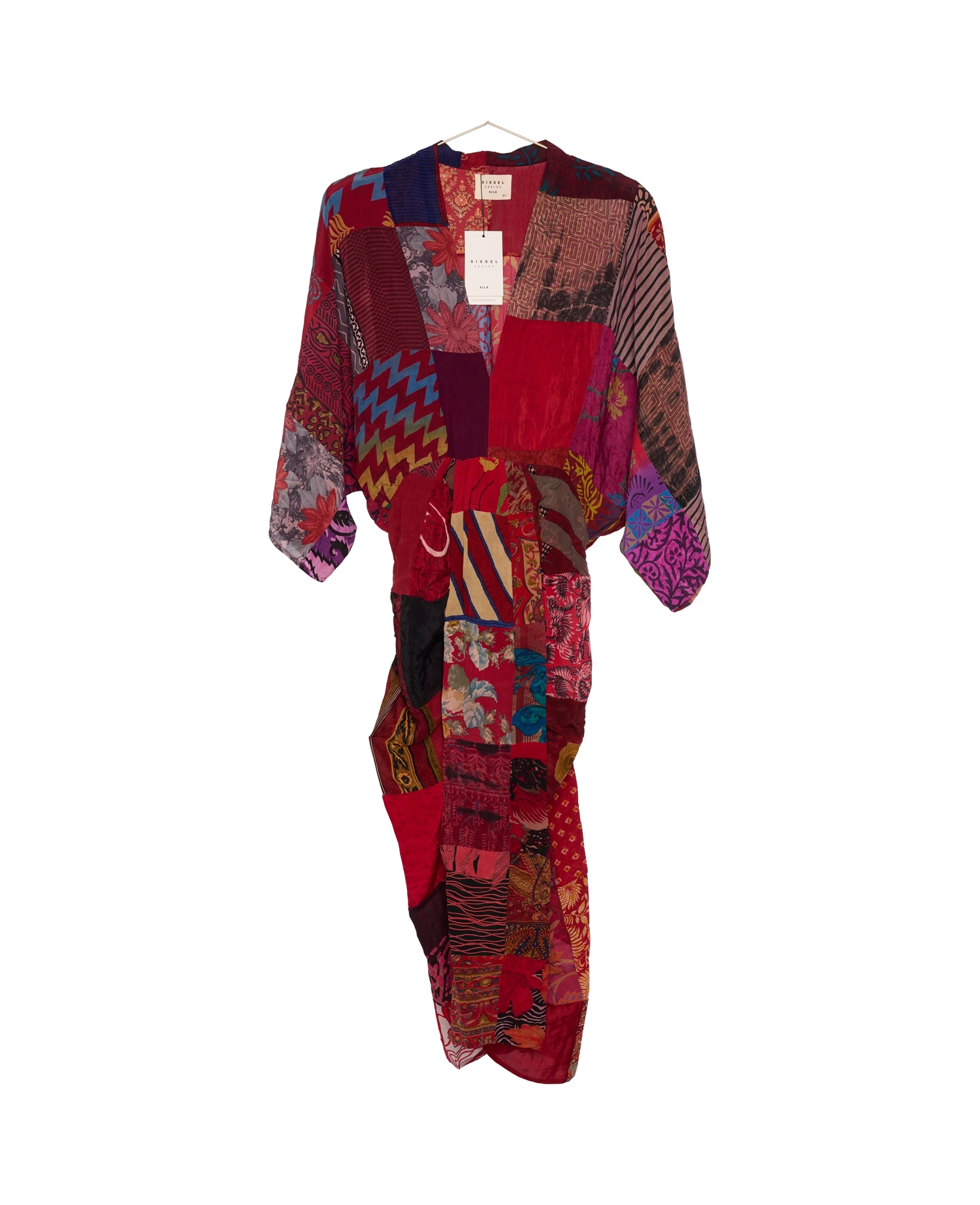 Juno SILK Patchwork Dress - No. 114