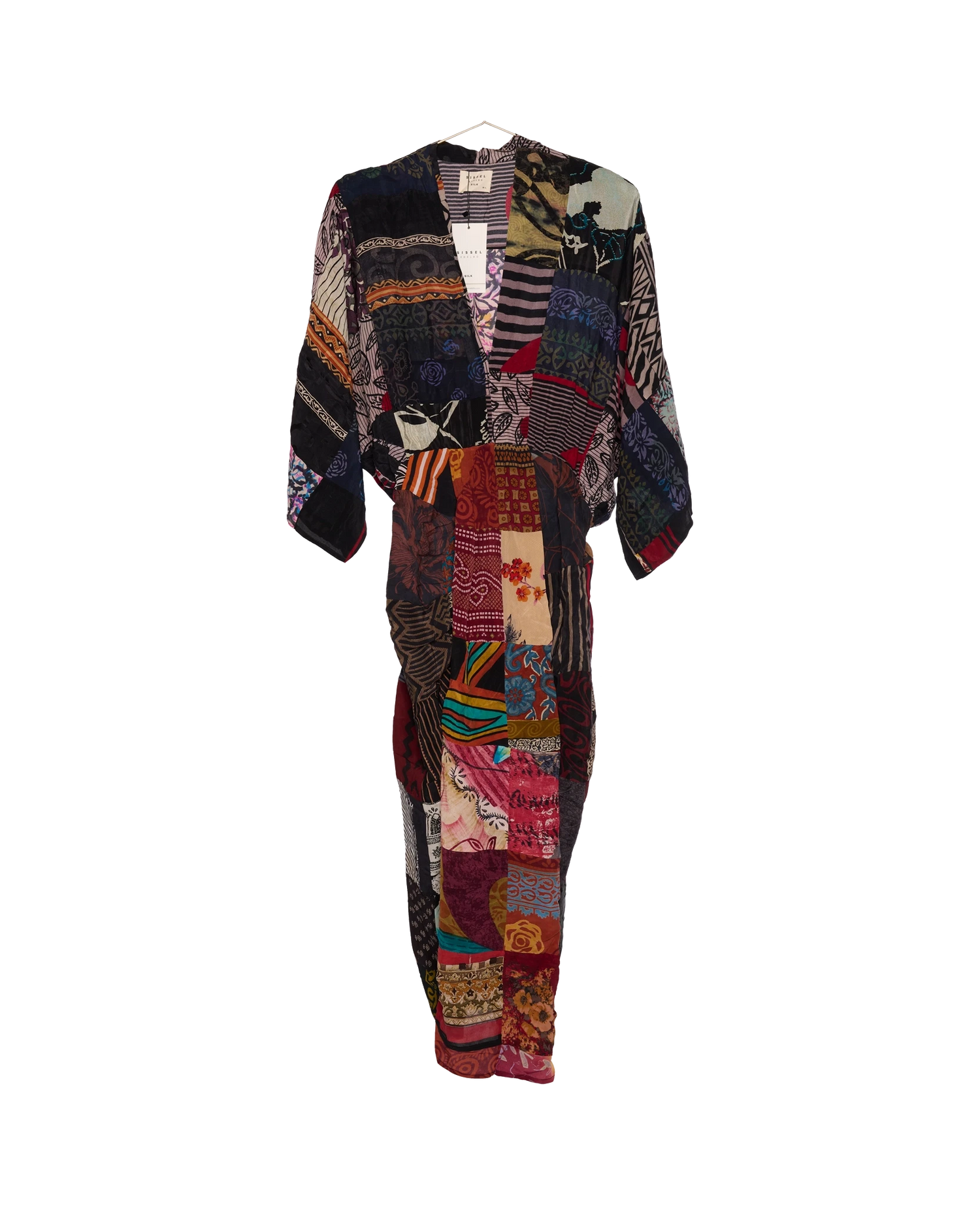 Juno SILK Patchwork Dress - No. 115