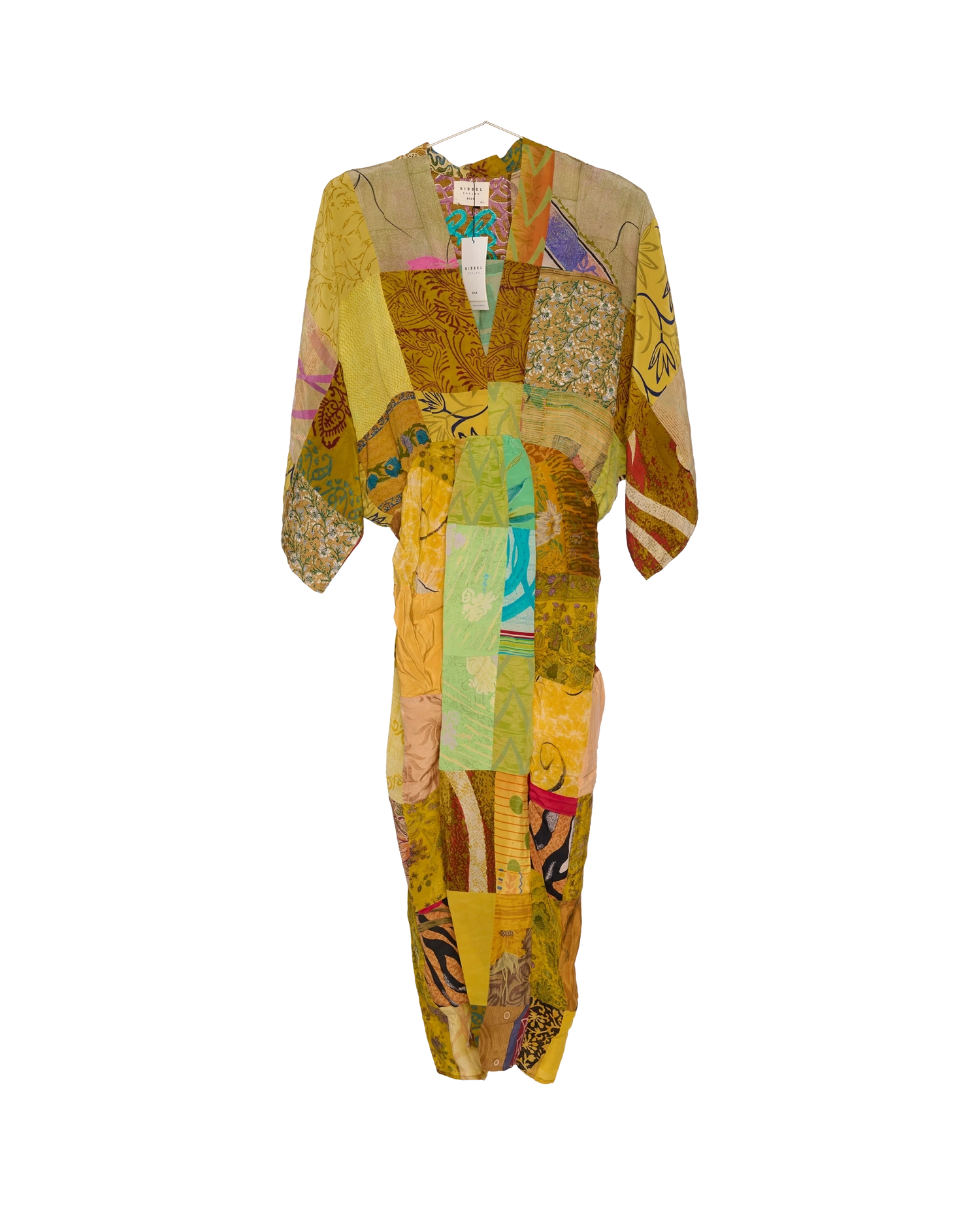 Juno SILK Patchwork Dress - No. 117