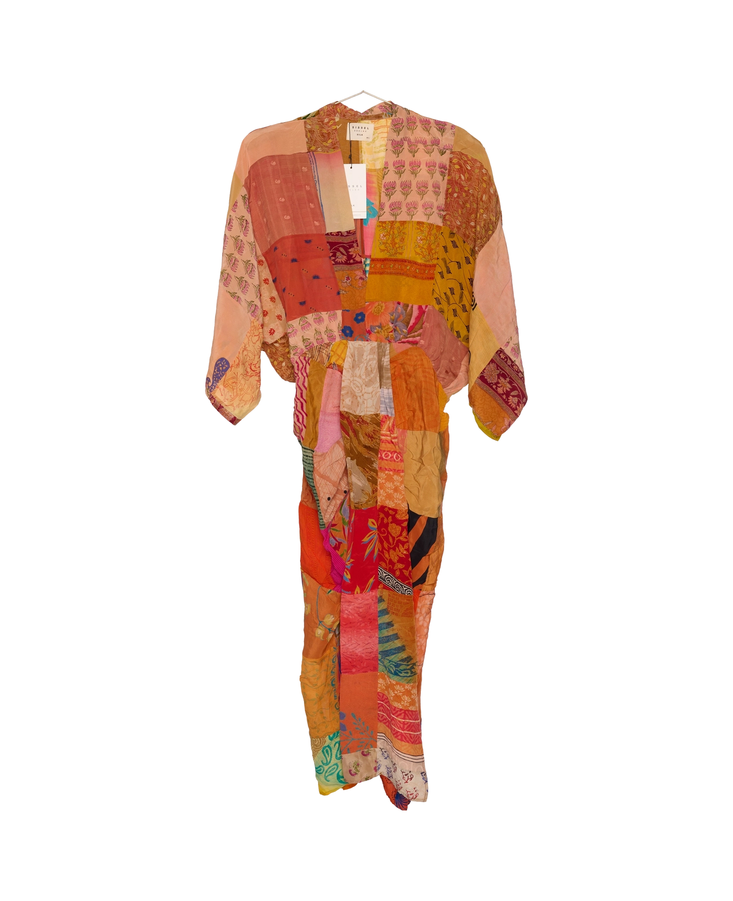 Juno SILK Patchwork Dress - No. 120