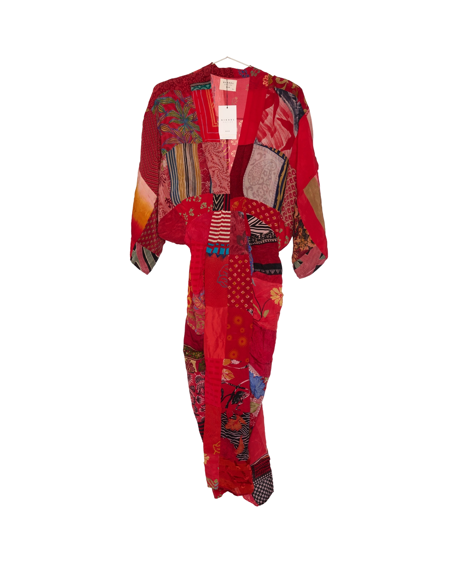Juno SILK Patchwork Dress - No. 122