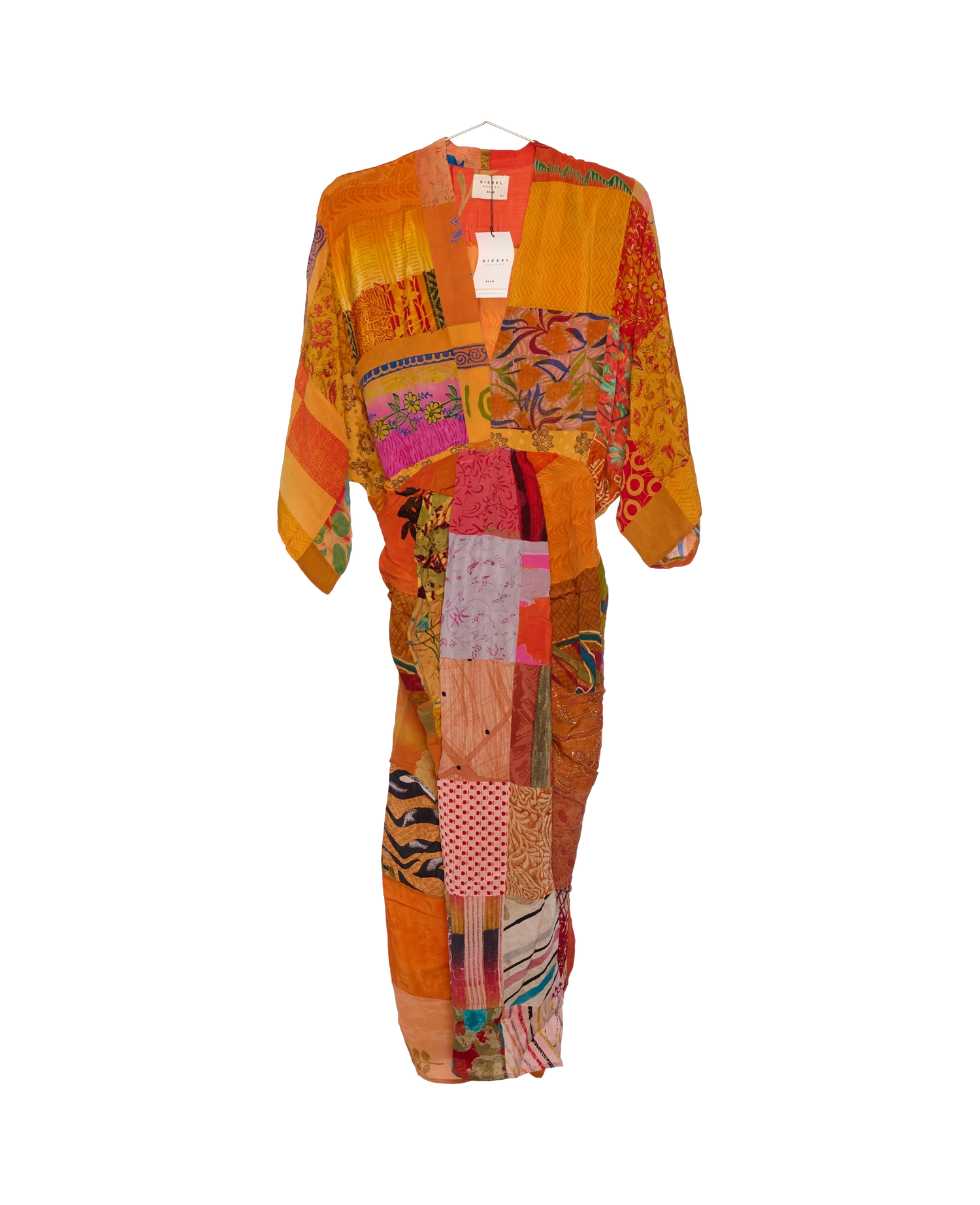 Juno SILK Patchwork Dress - No. 134