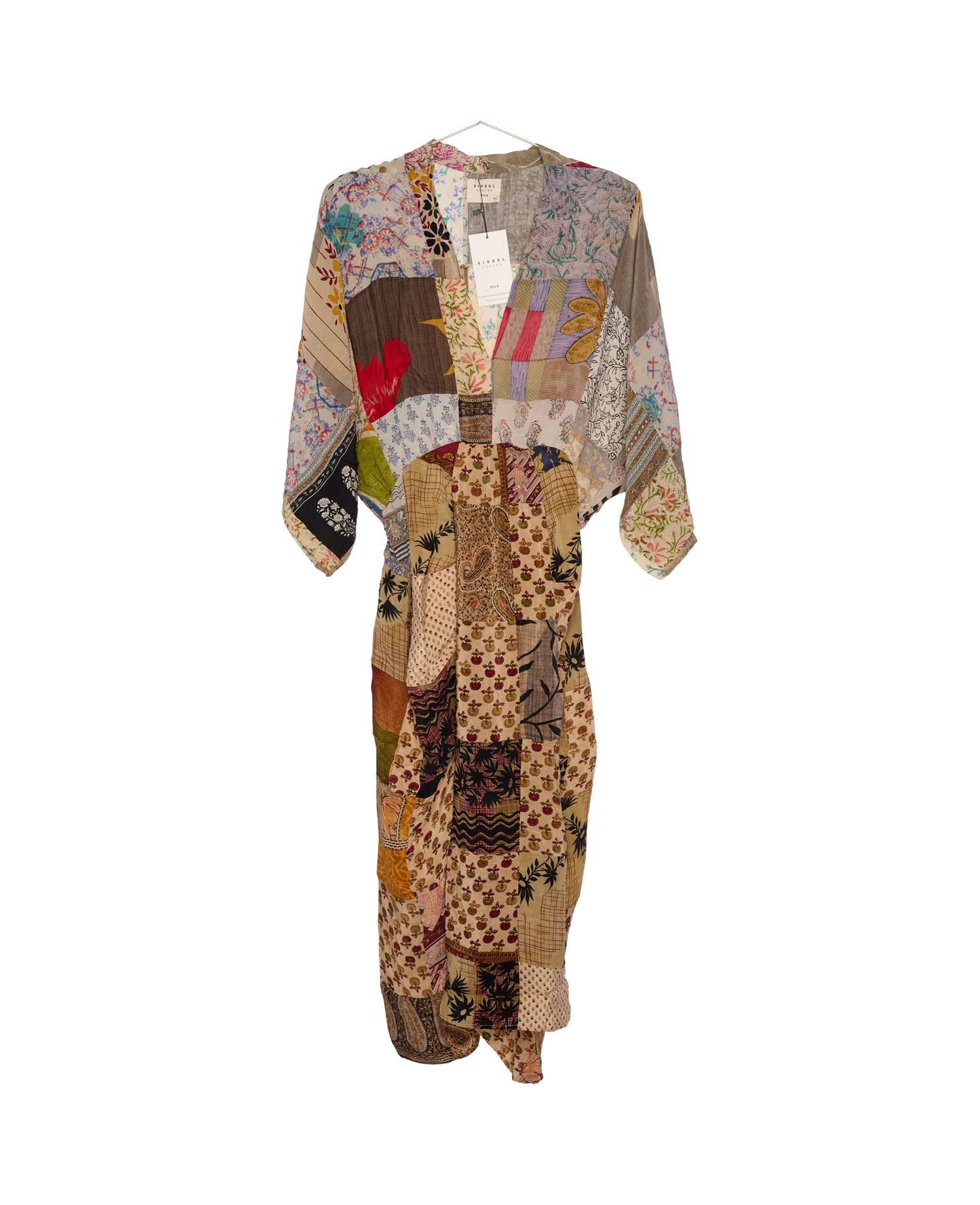 Juno SILK Patchwork Dress - No. 137