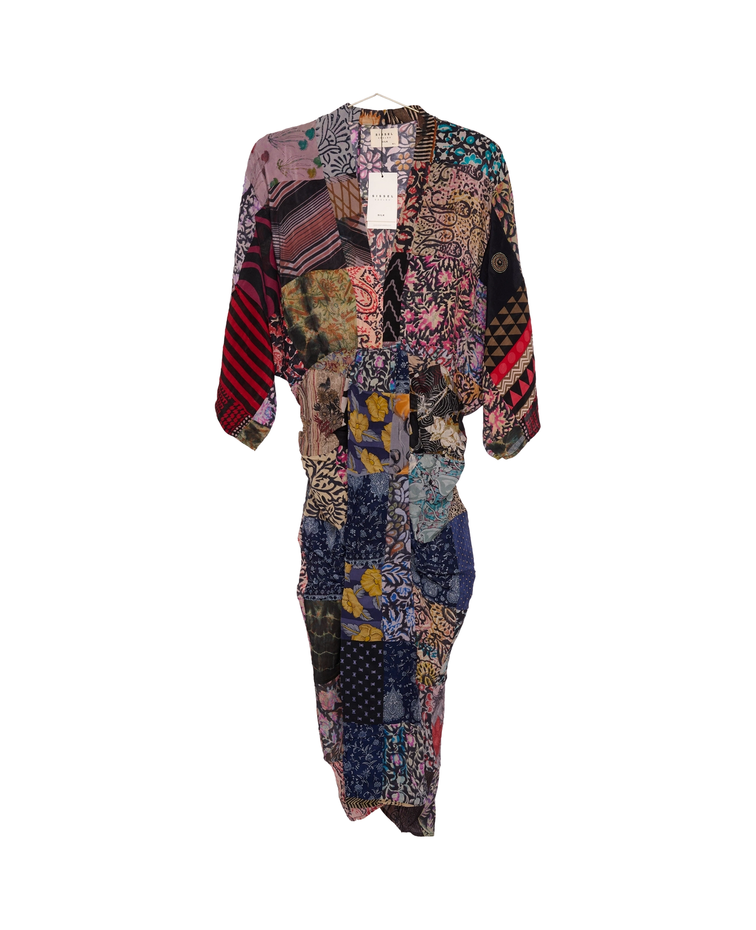 Juno SILK Patchwork Dress - No. 139