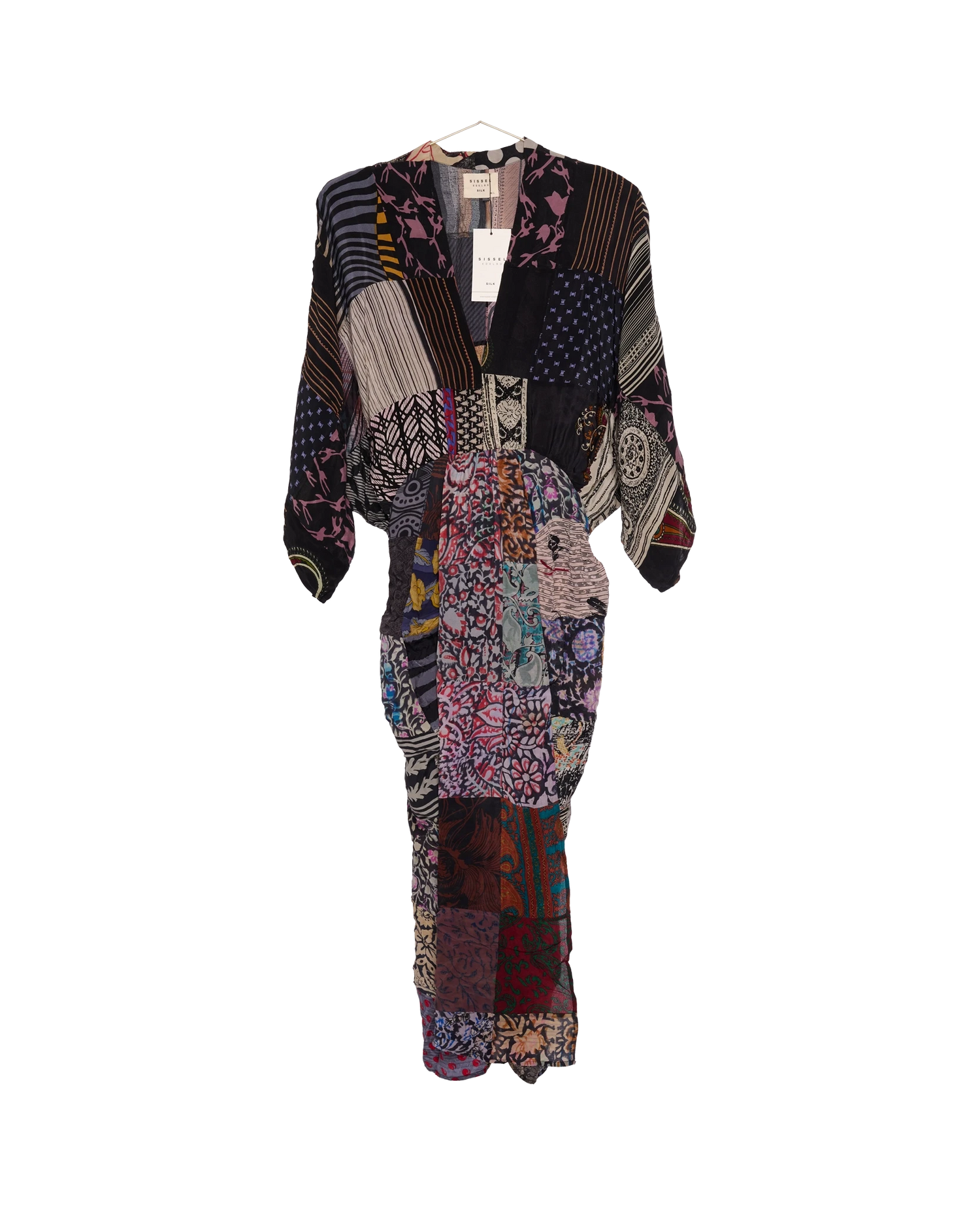 Juno SILK Patchwork Dress - No. 140