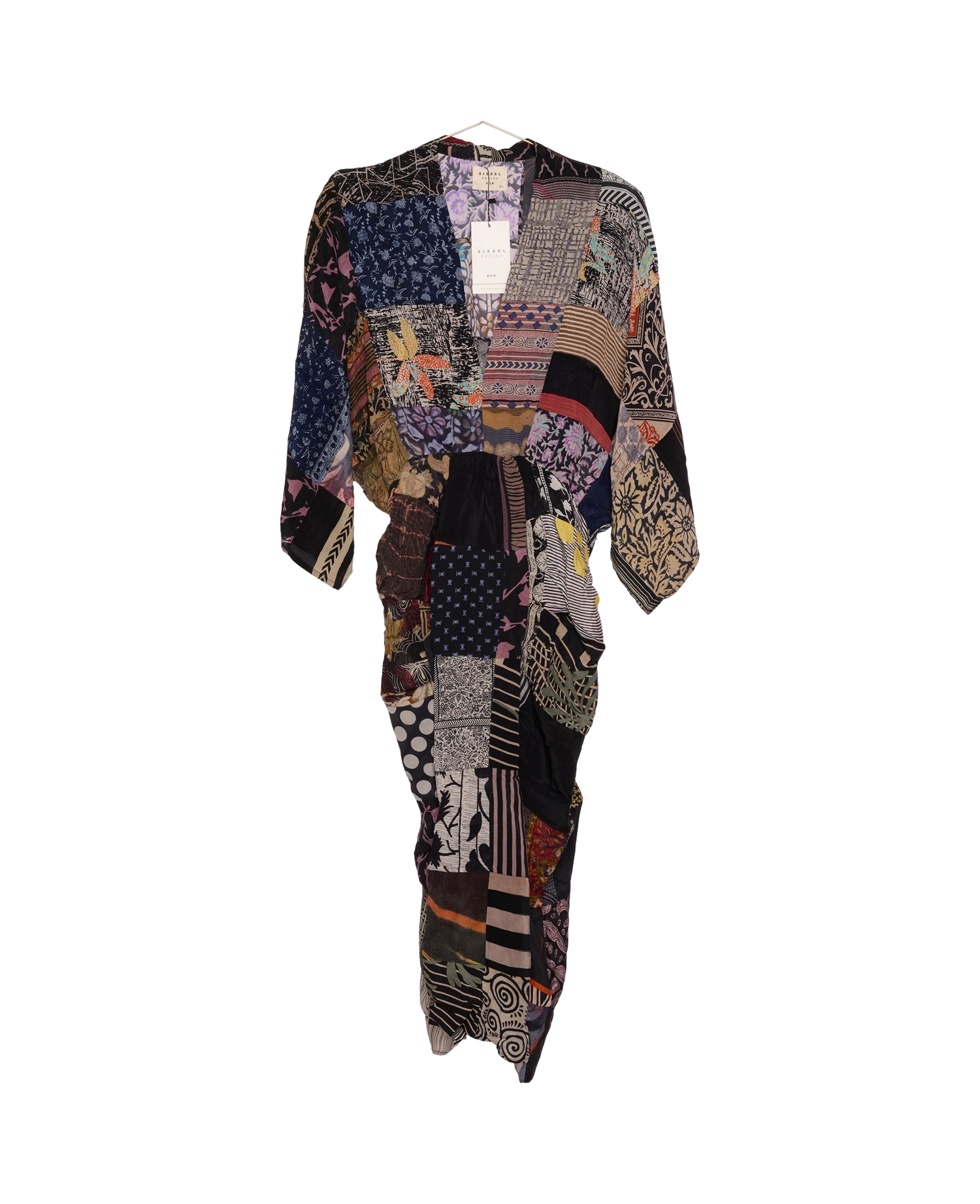 Juno SILK Patchwork Dress - No. 144