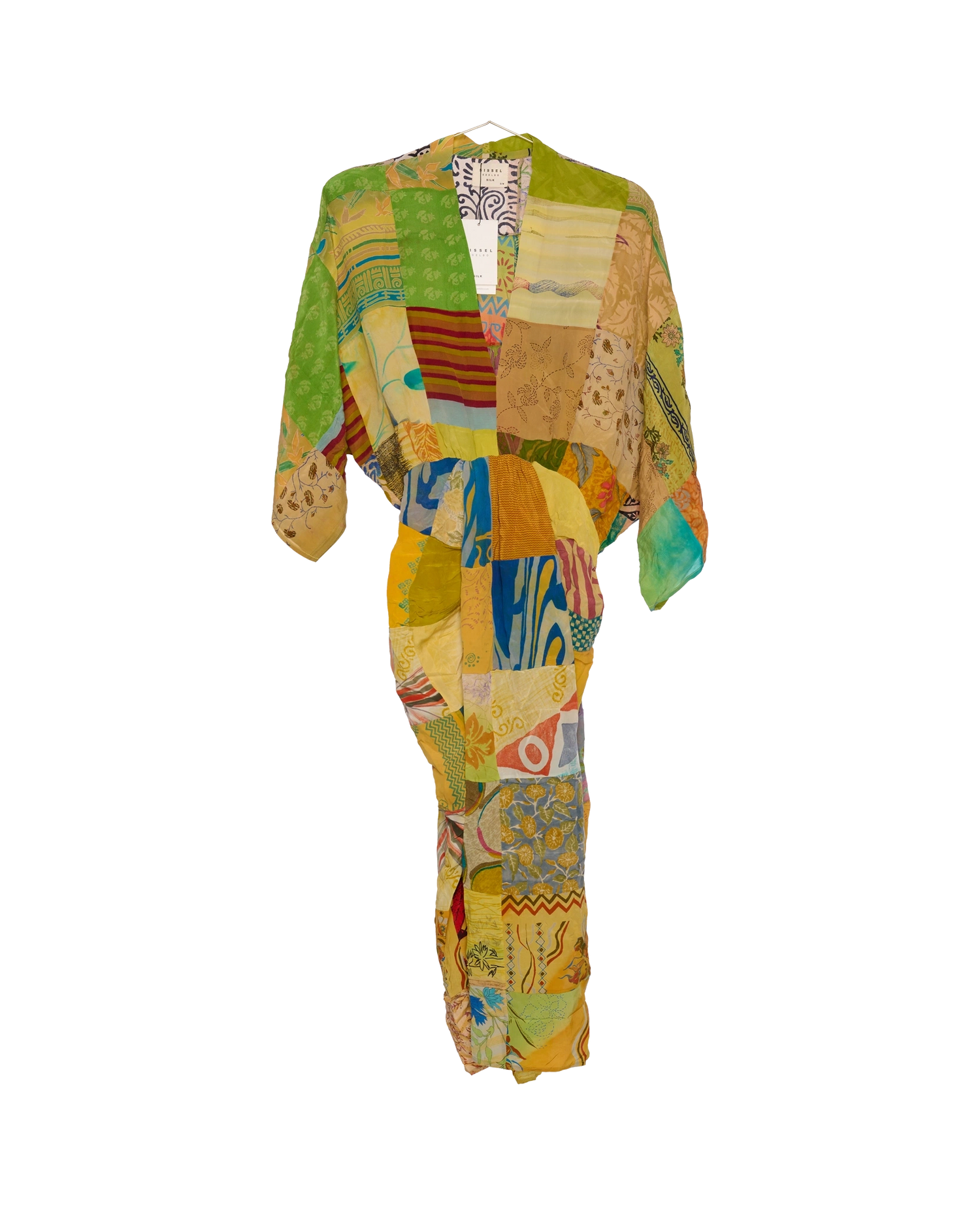Juno SILK Patchwork Dress - No. 145