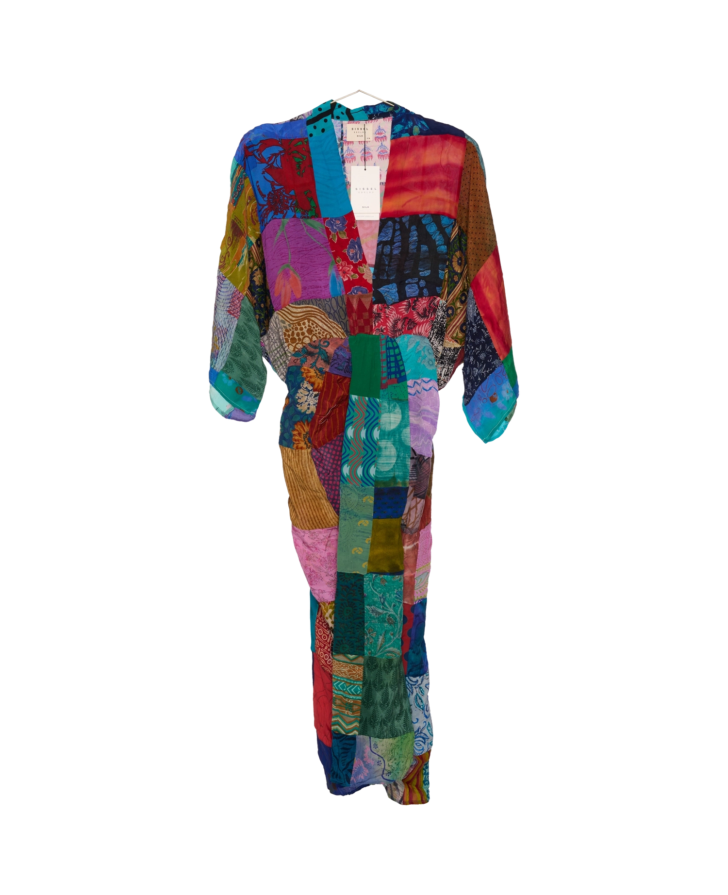 Juno SILK Patchwork Dress - No. 147
