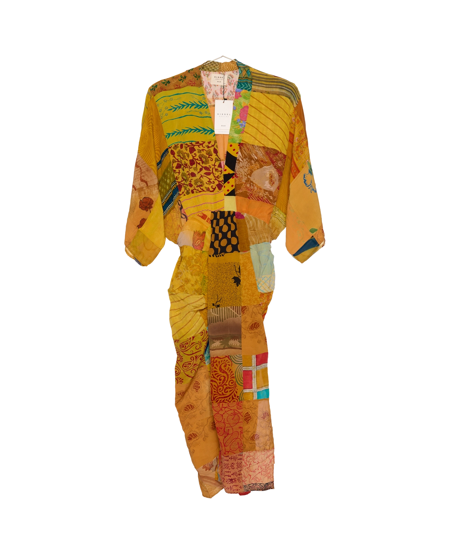 Juno SILK Patchwork Dress - No. 149