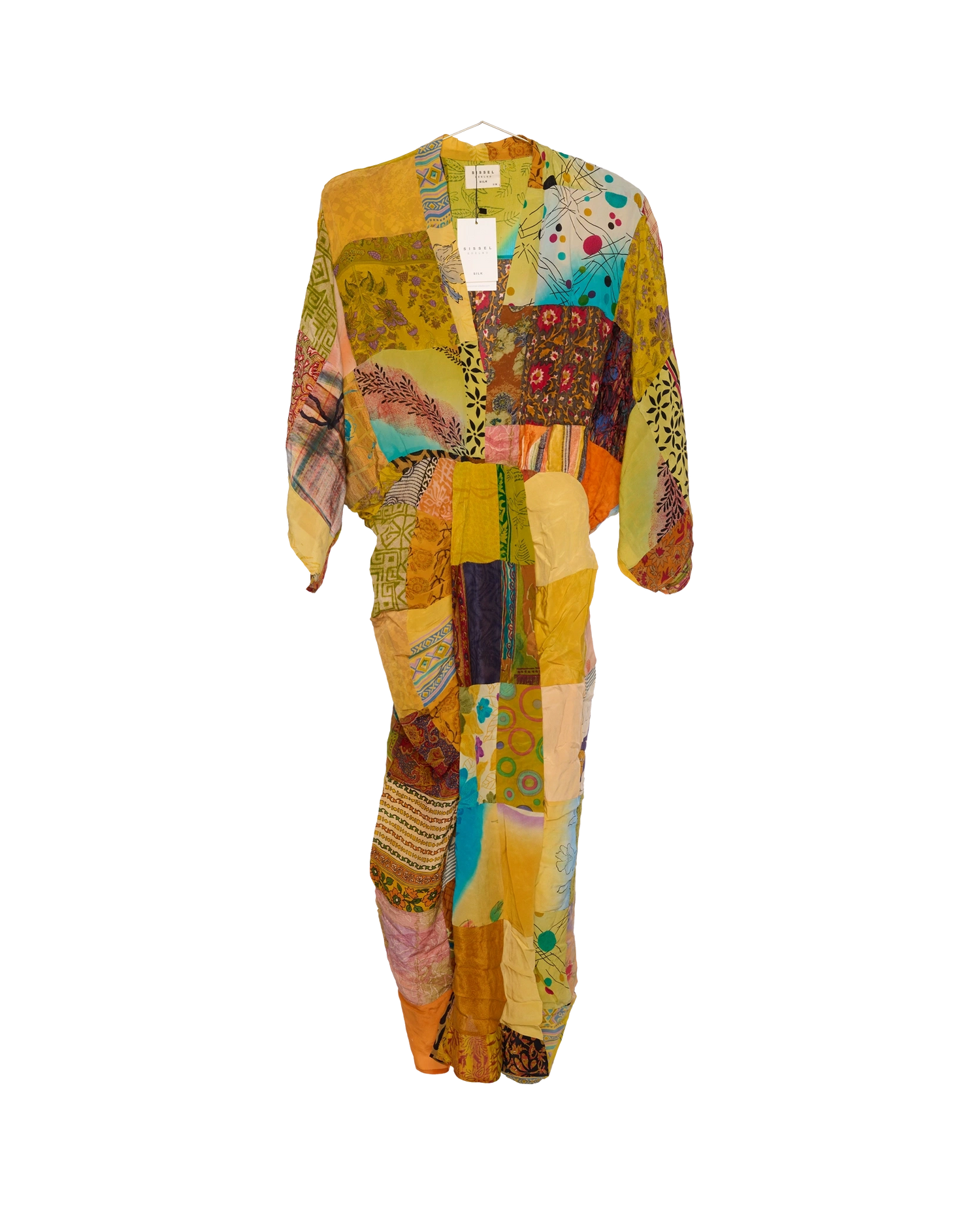 Juno SILK Patchwork Dress - No. 151