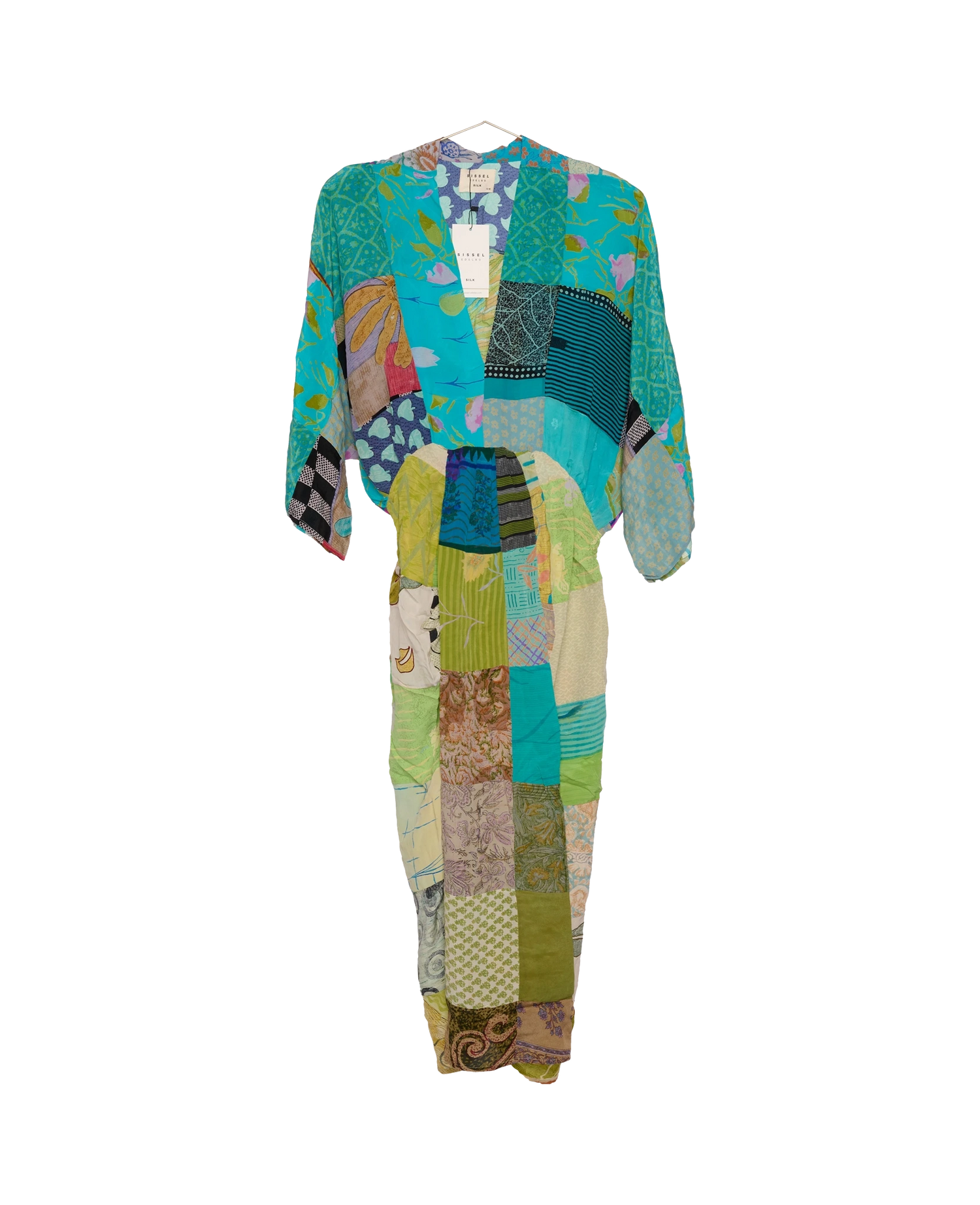 Juno SILK Patchwork Dress - No. 152
