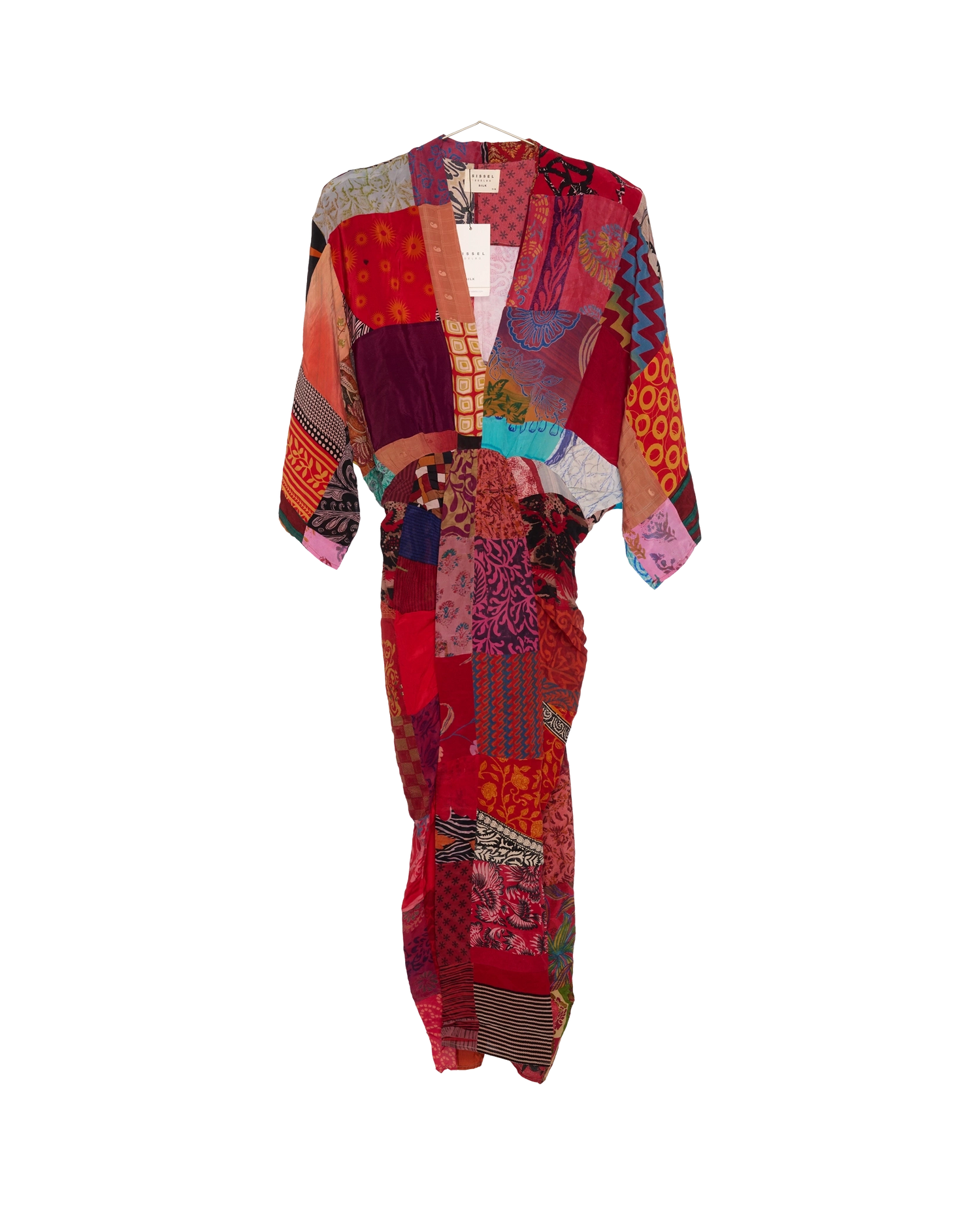 Juno SILK Patchwork Dress - No. 153