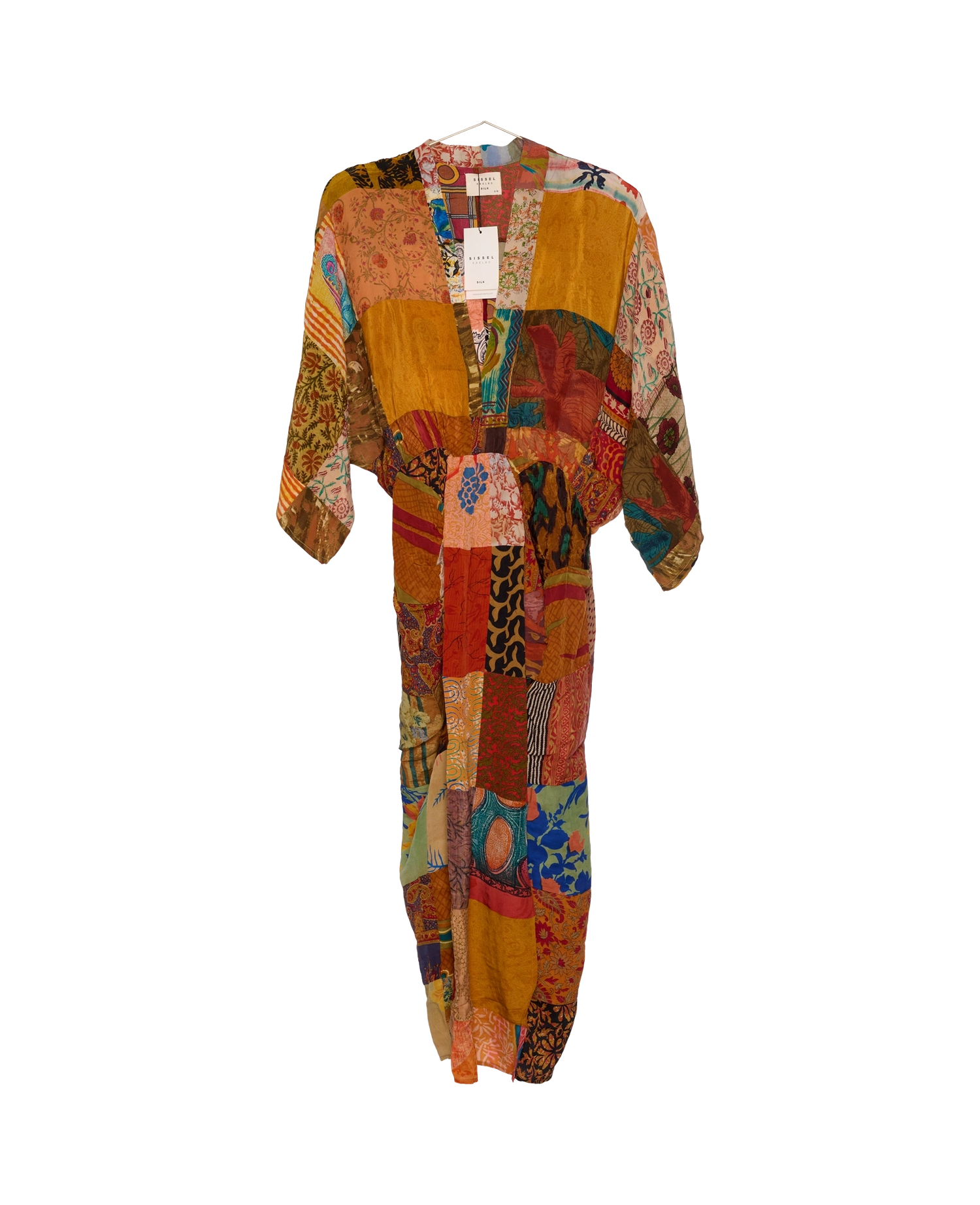 Juno SILK Patchwork Dress - No. 154