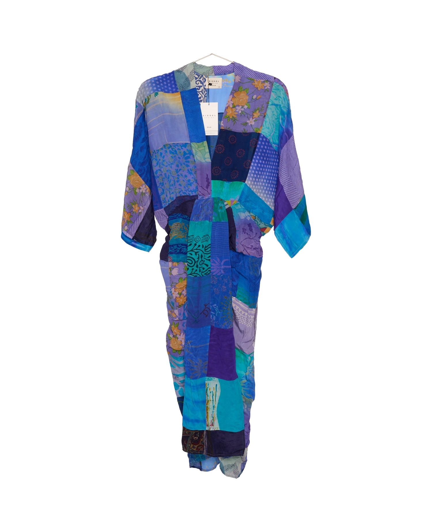 Juno SILK Patchwork Dress - No. 155