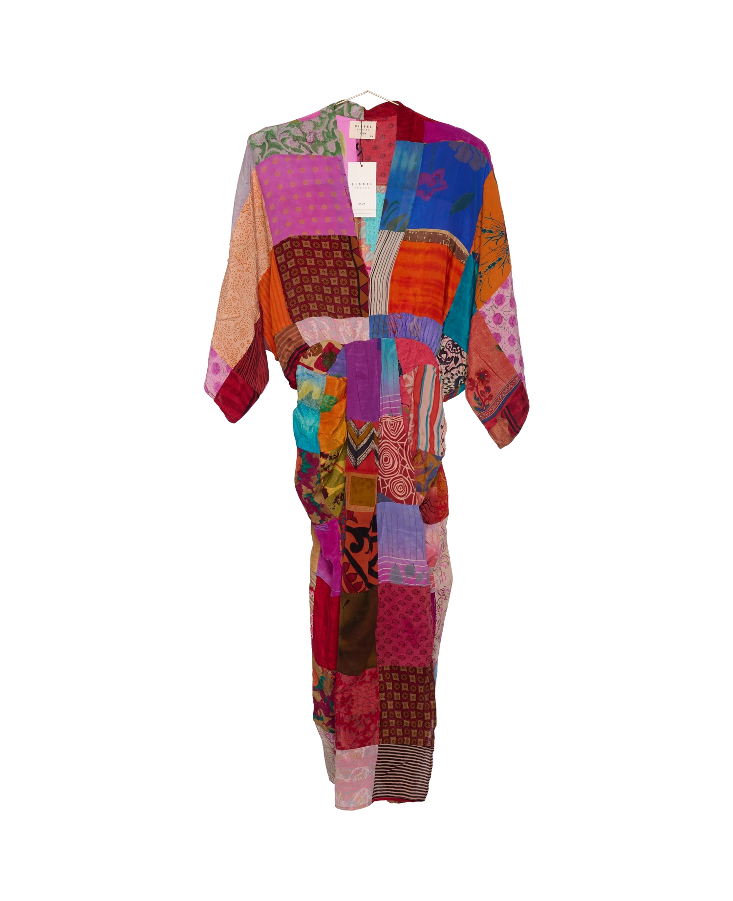 Juno SILK Patchwork Dress - No. 158