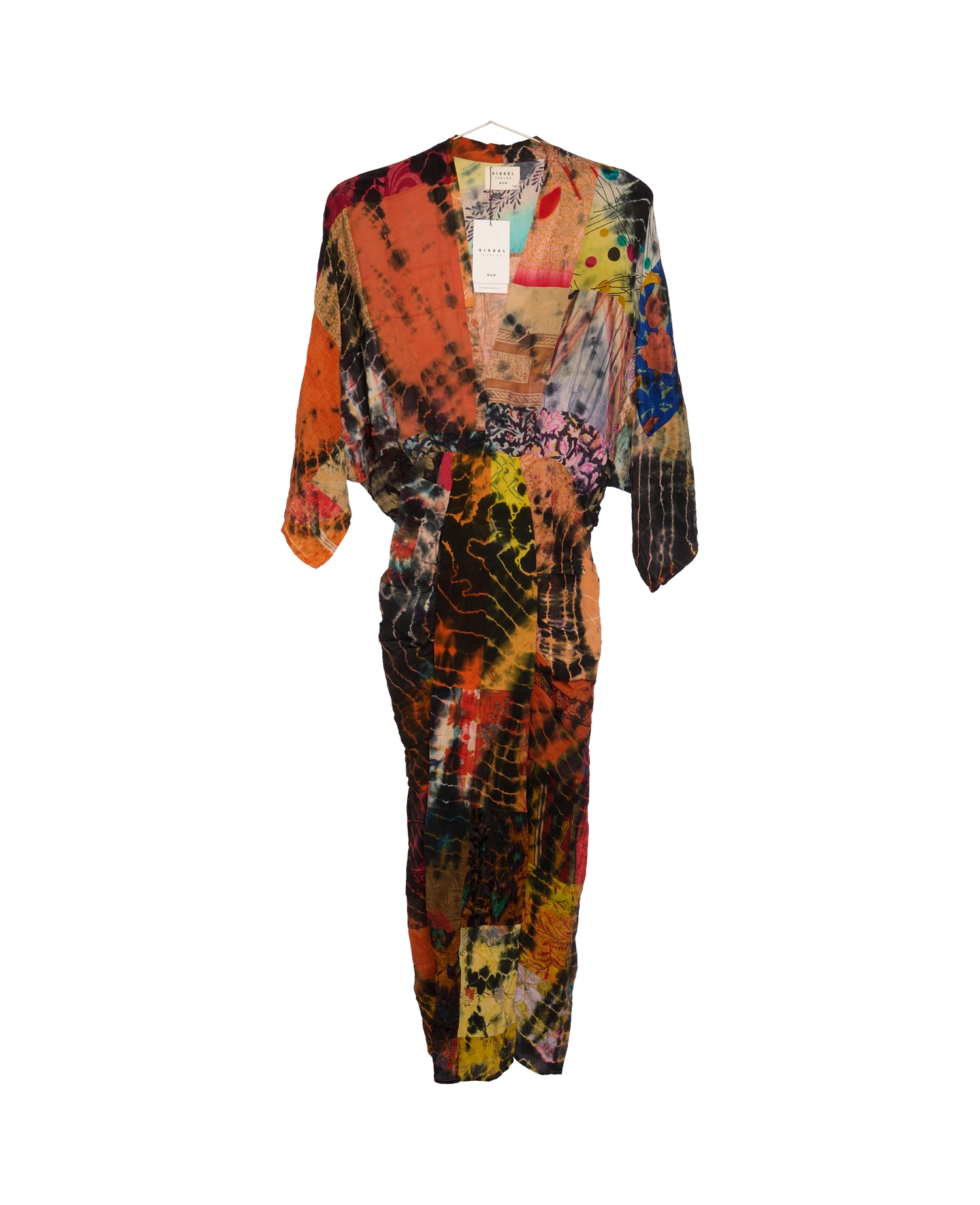 Juno SILK Patchwork Dress - No. 159