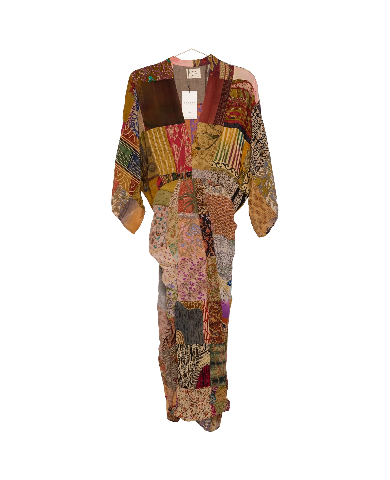 Juno SILK Patchwork Dress - No. 16