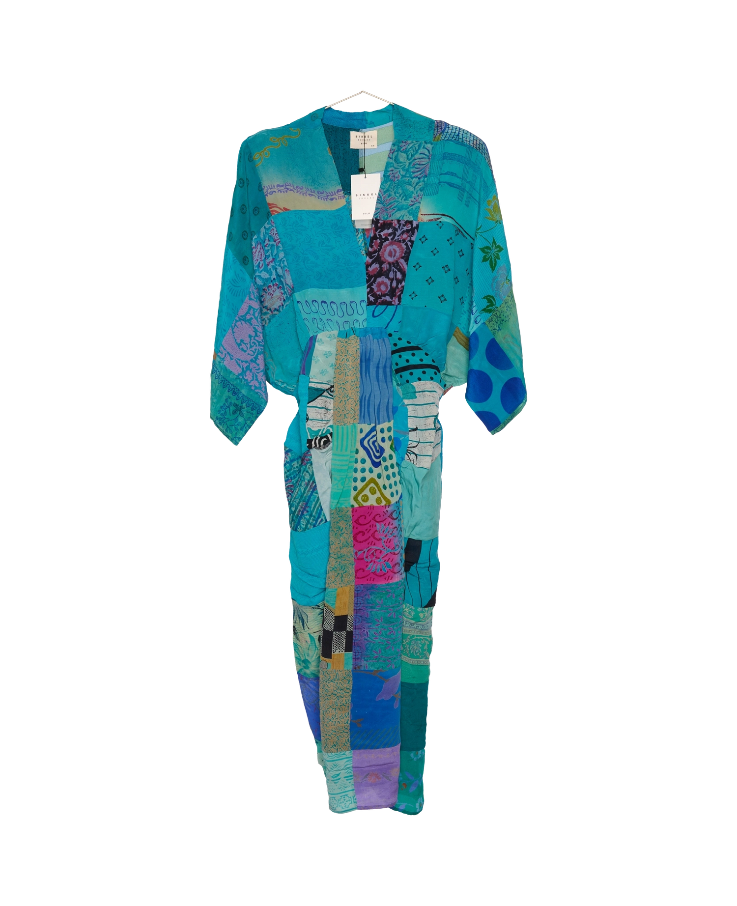 Juno SILK Patchwork Dress - No. 160