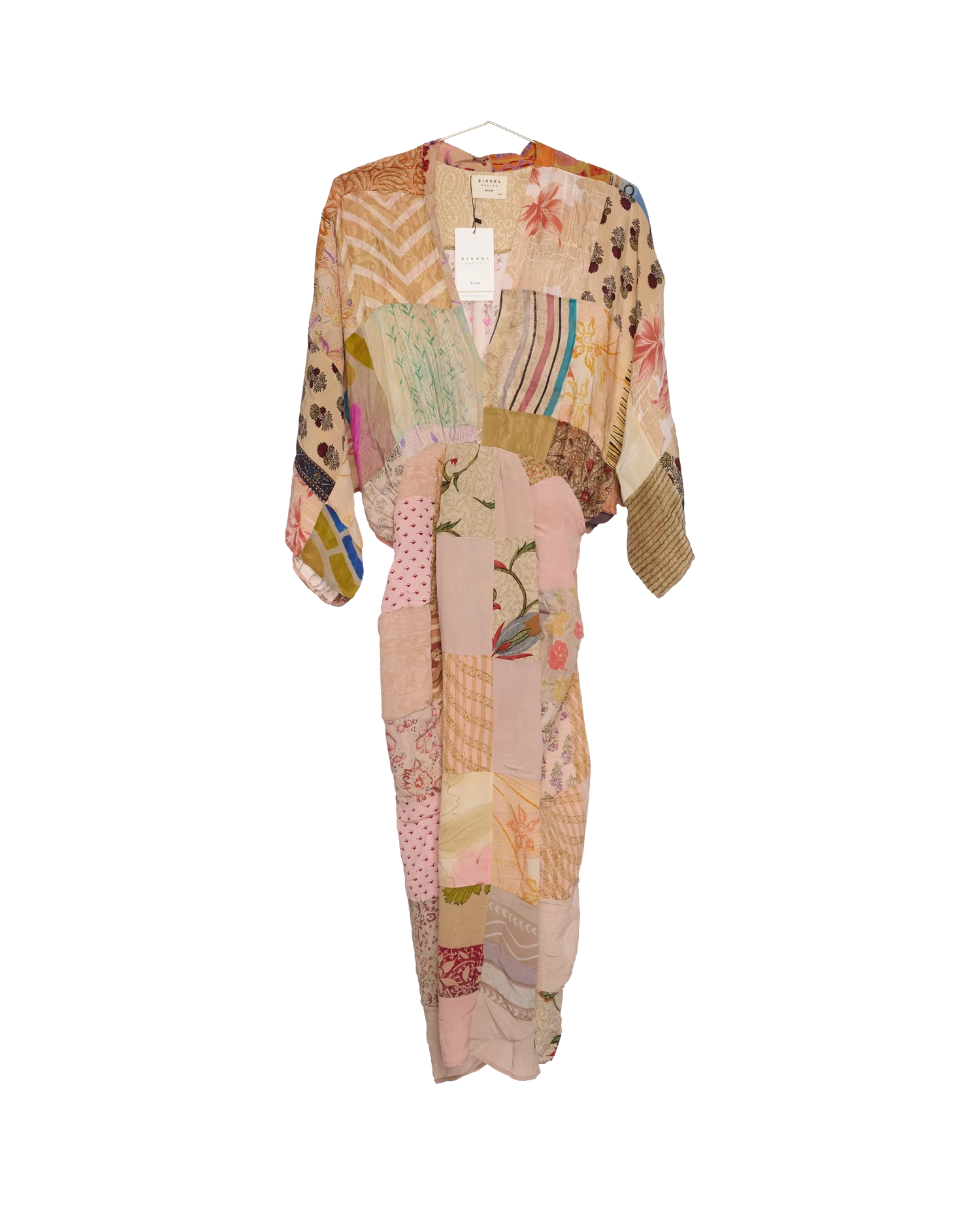 Juno SILK Patchwork Dress - No. 169