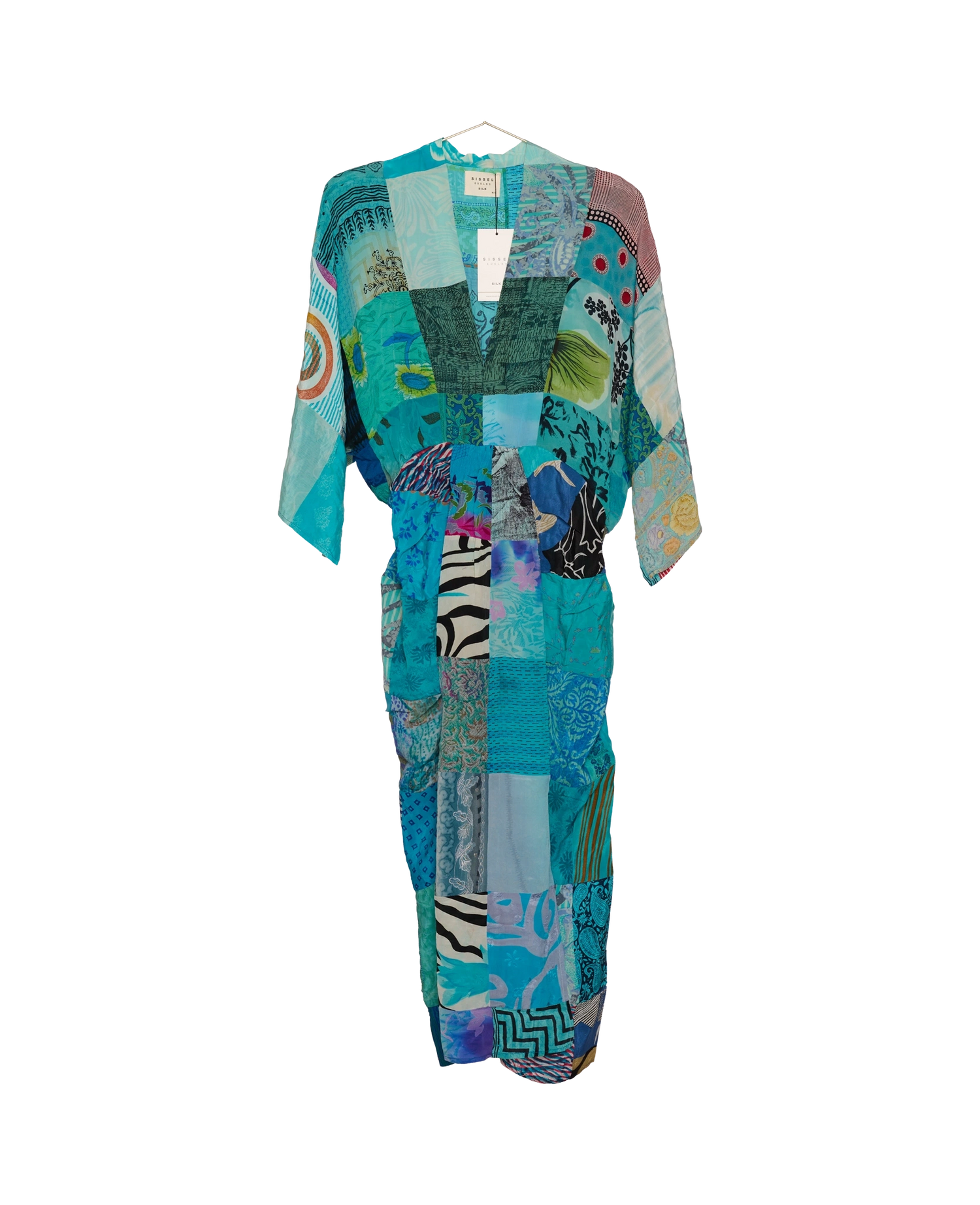 Juno SILK Patchwork Dress - No. 17