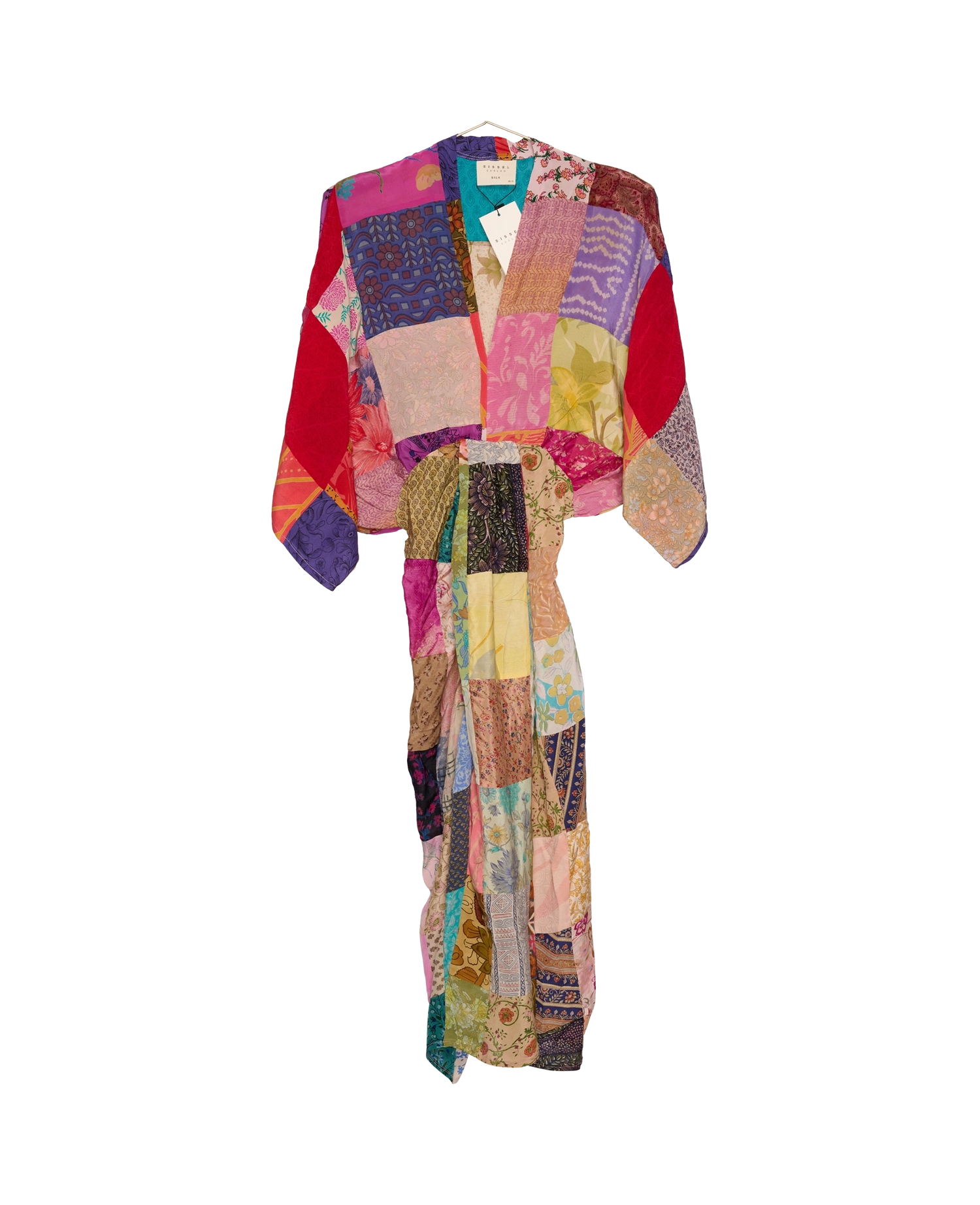 Juno SILK Patchwork Dress - No. 172